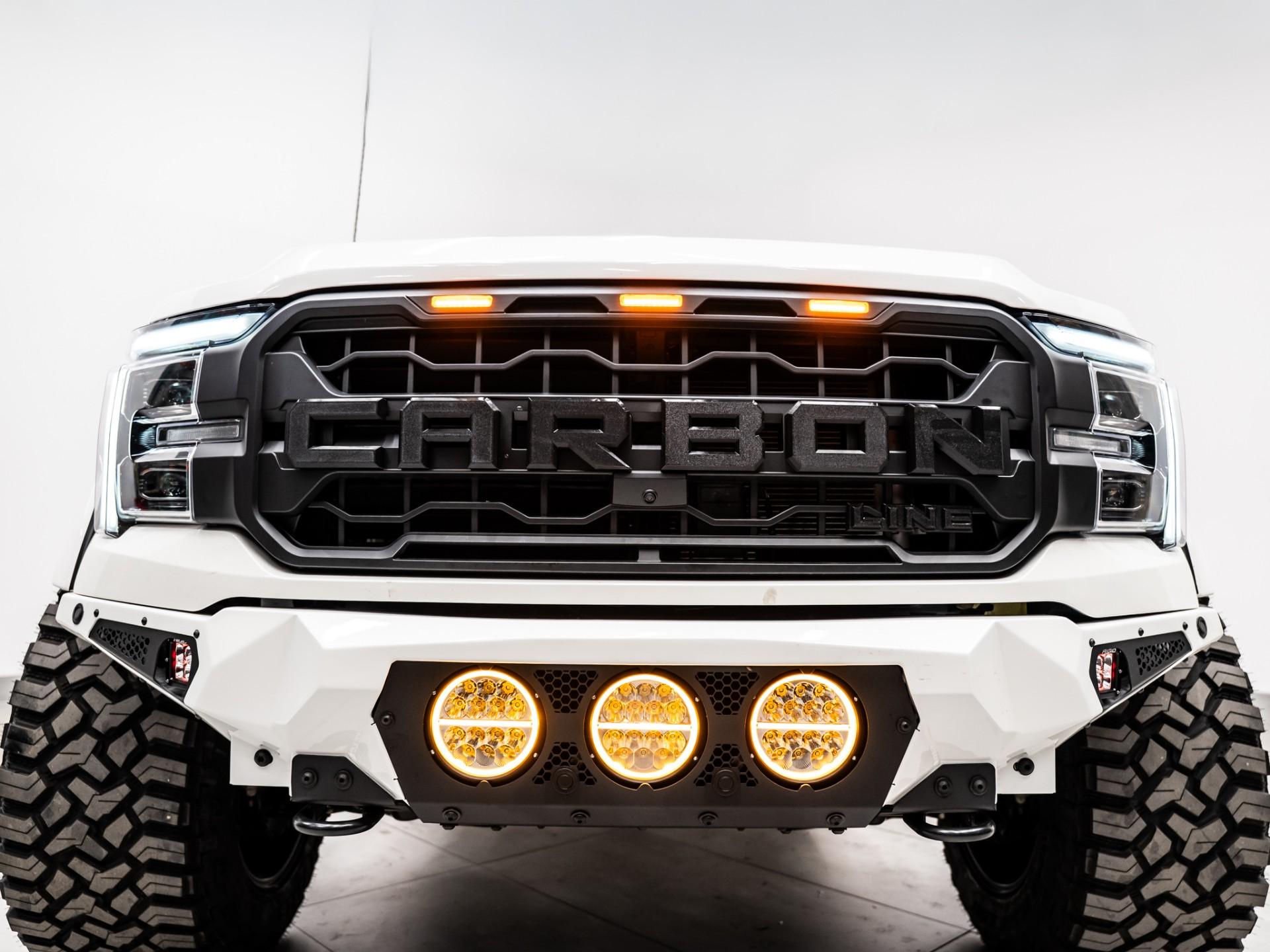 2025 FORD F-150 4X4 LARIAT in Space White Metallic, photo 4 of 5