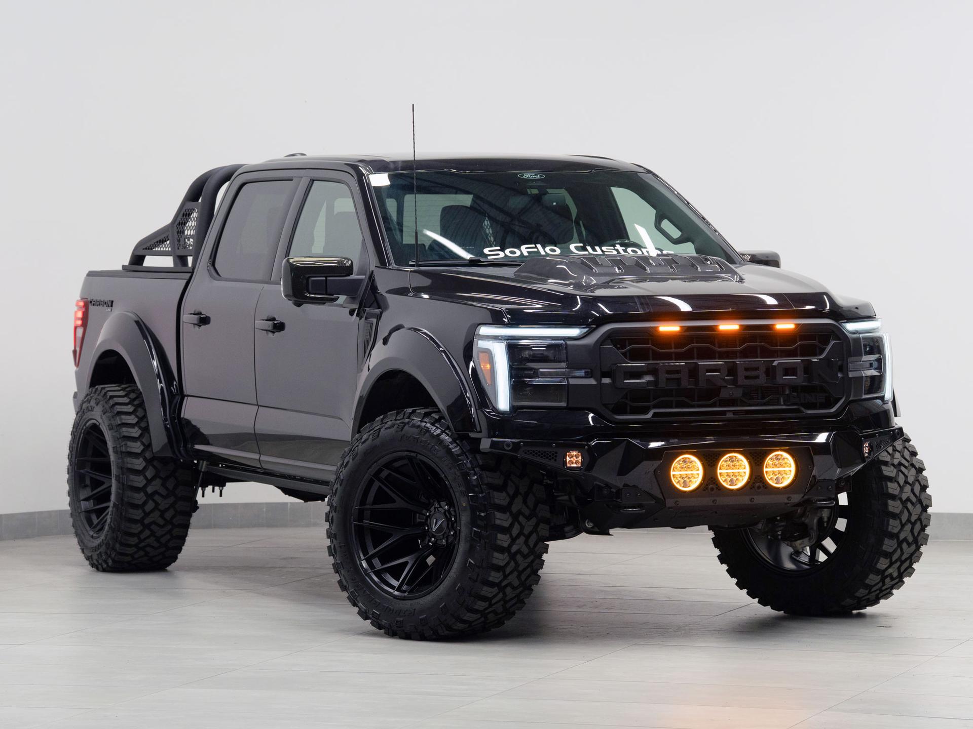 2026 FORD F-150 4X4 LARIAT in Agate Black Metallic, photo 3 of 5