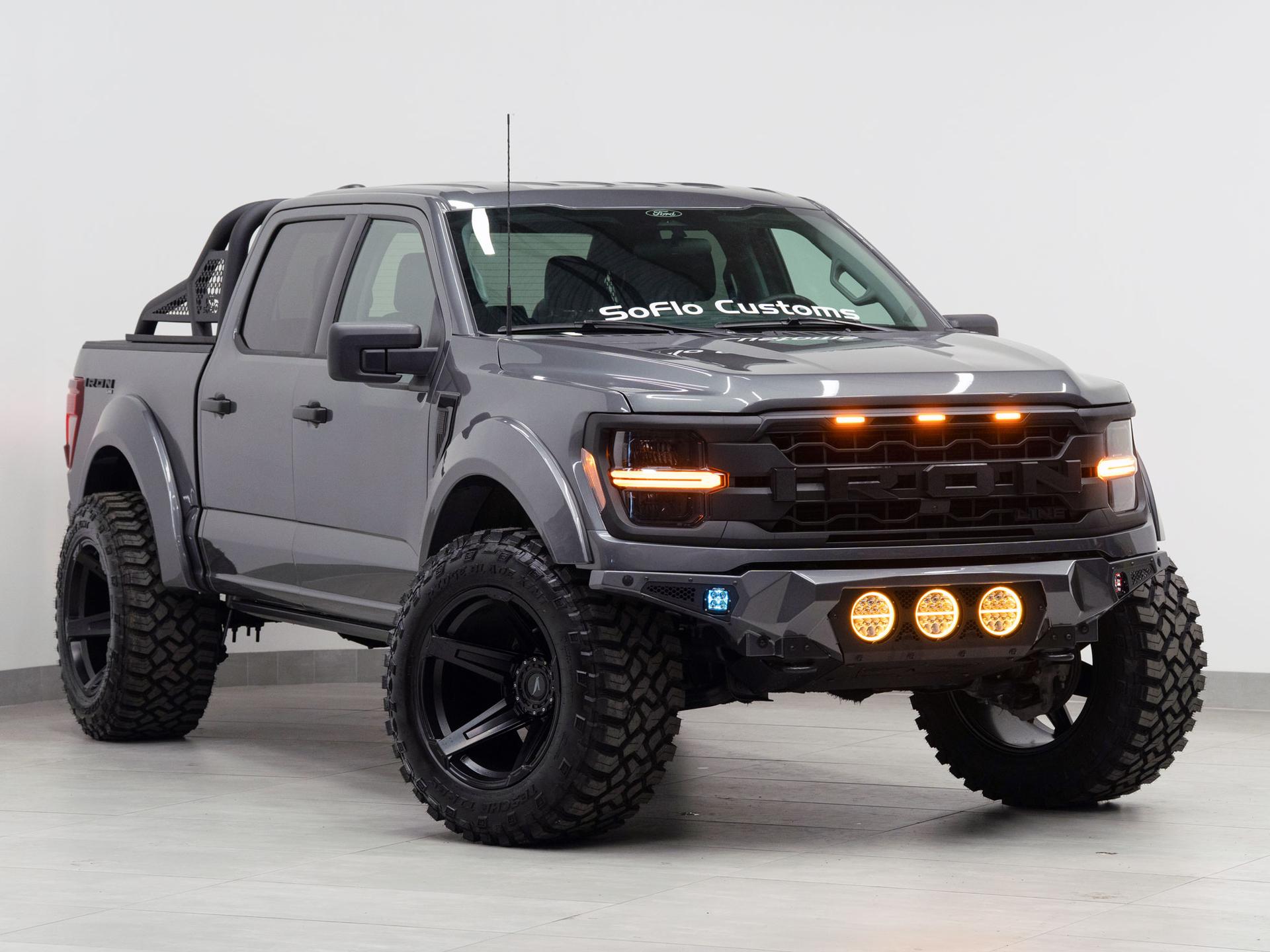 2025 FORD F-150 4X4 in Carbonized Gray Metallic, photo 3 of 5