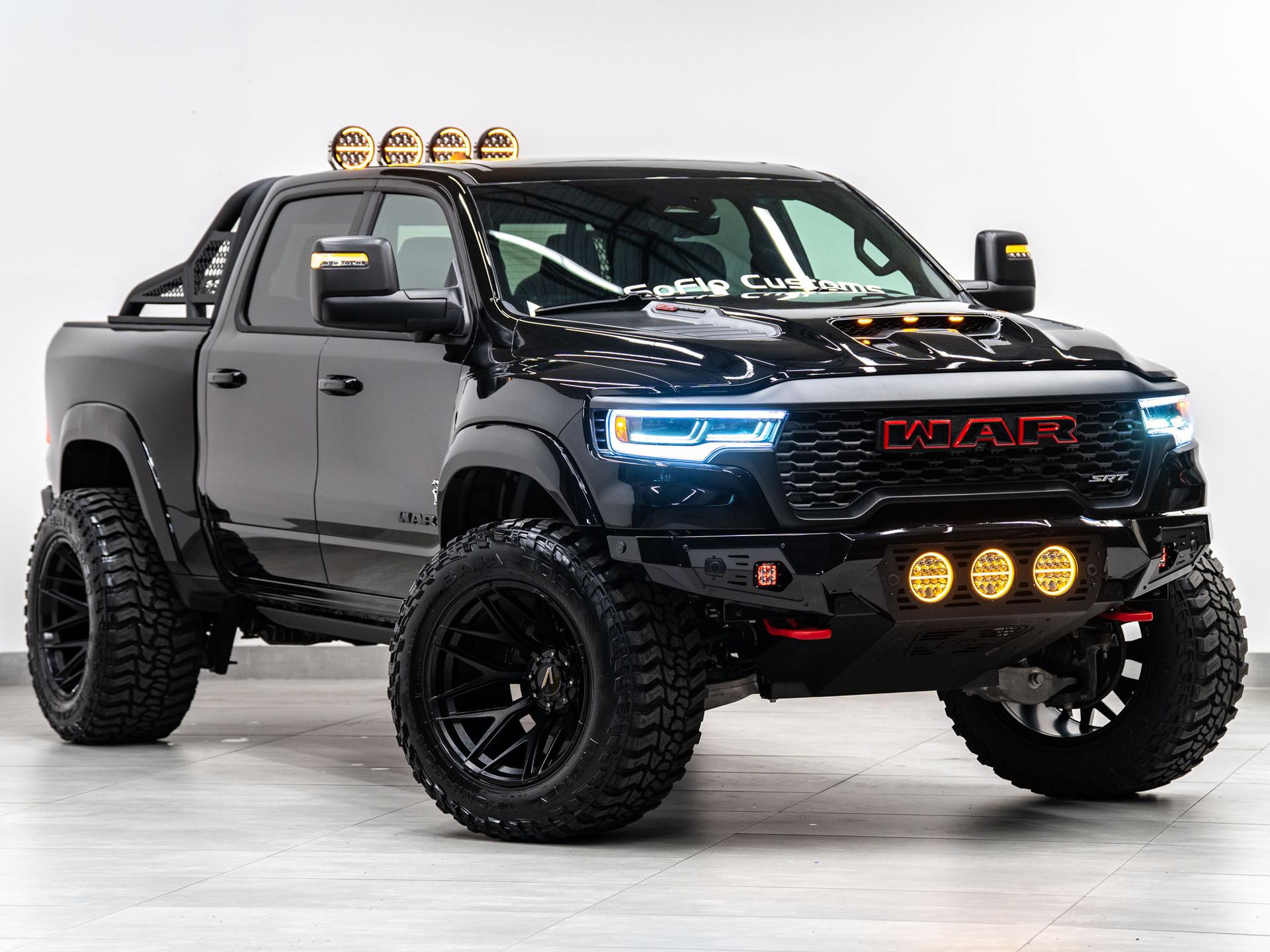 2027 RAM TRX SRT 4X4 in Diamond Black Crystal Pearlcoat, photo 3 of 5