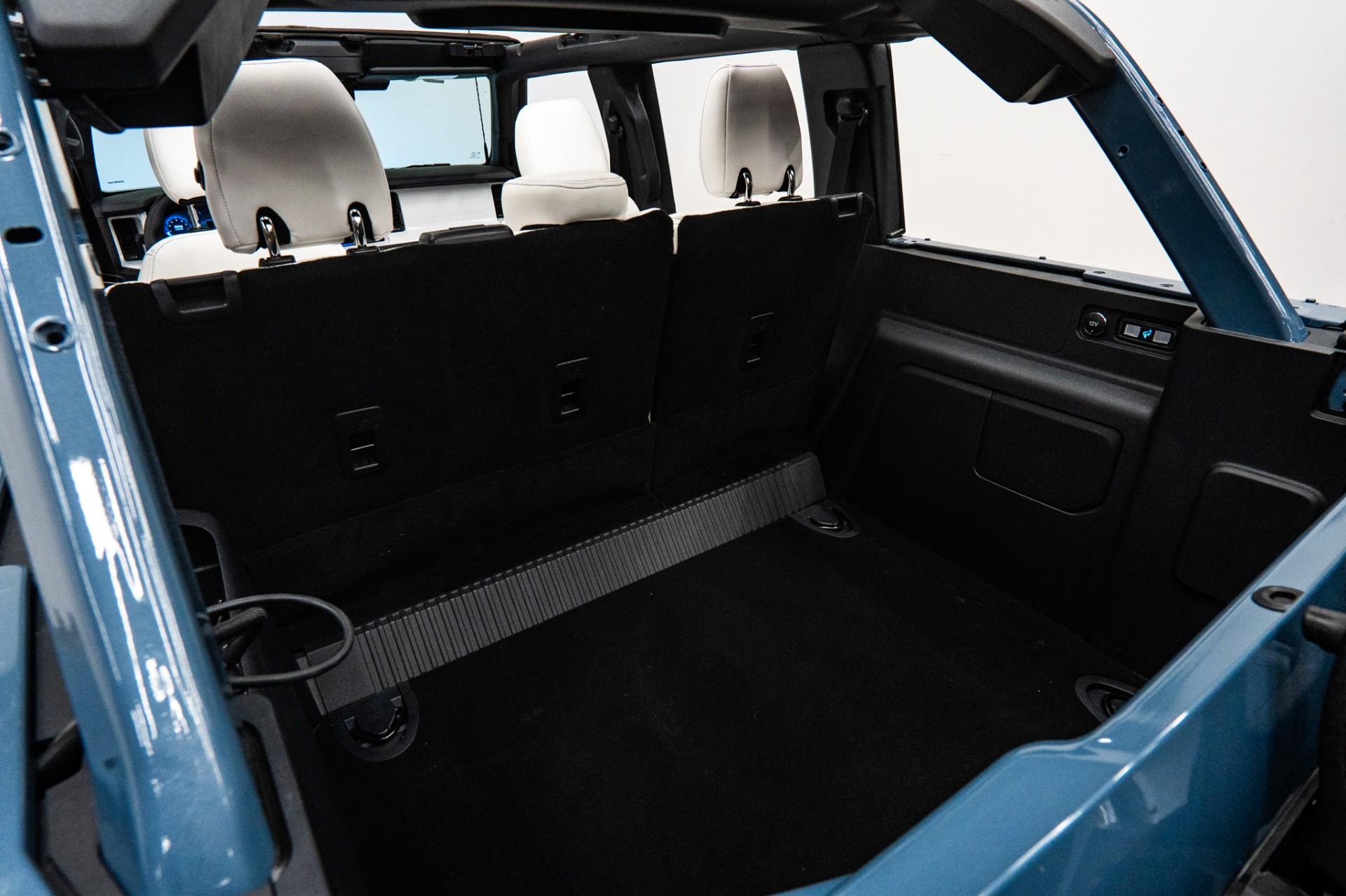 2025 FORD BRONCO 4X4 in Azure Gray Metallic Tri-coat, photo 22 of 33
