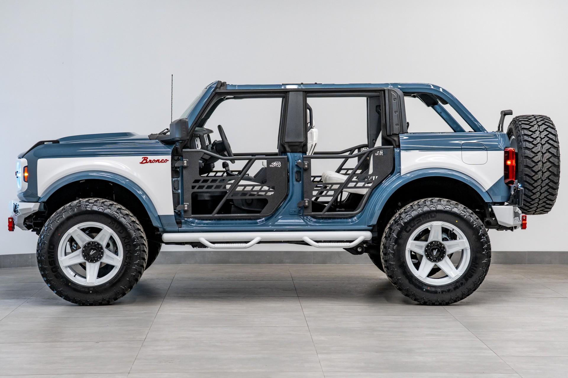 2025 FORD BRONCO 4X4 in Azure Gray Metallic Tri-coat, photo 15 of 33