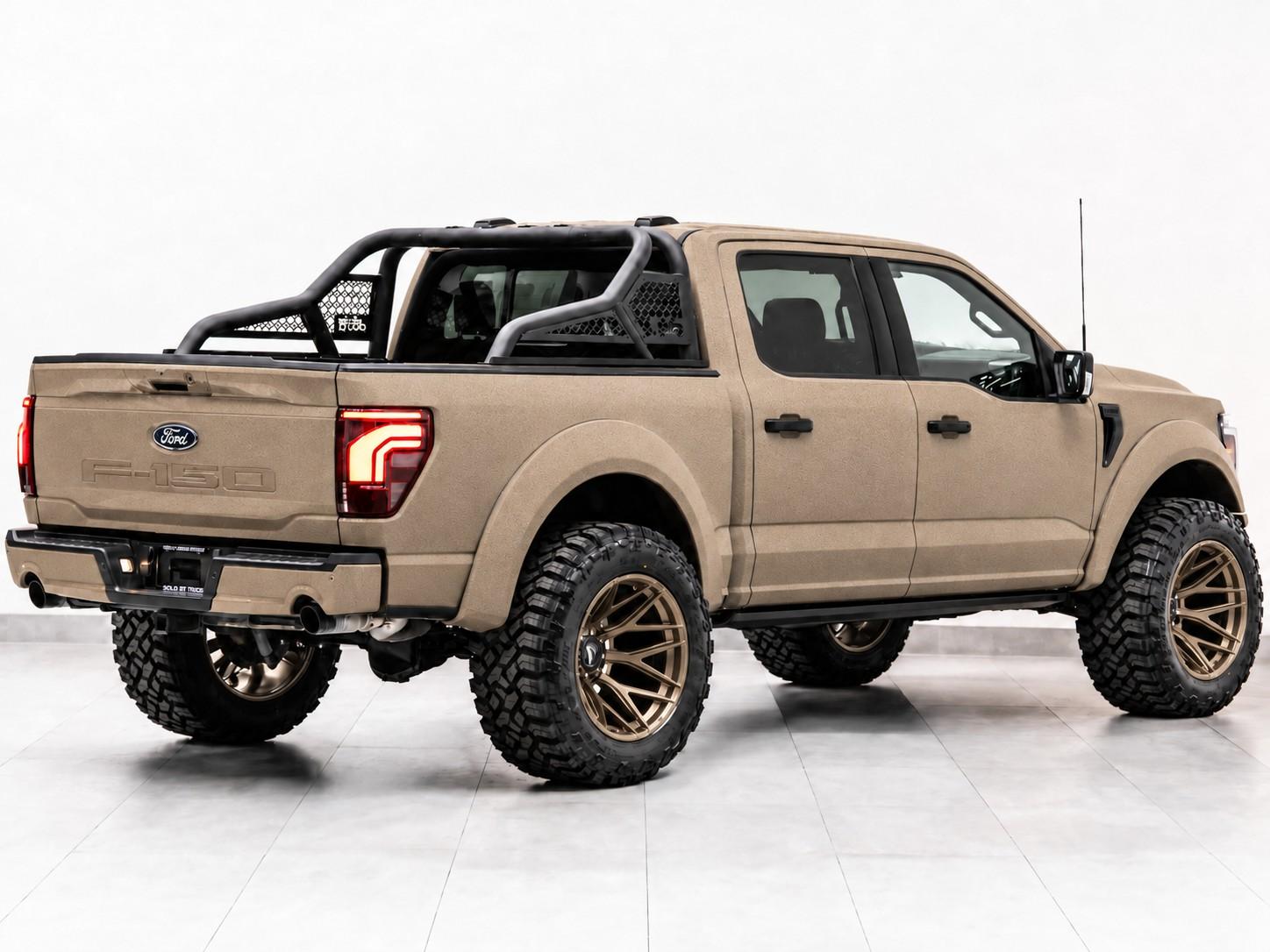 2025 FORD F-150 4X4 LARIAT in Tan, photo 5 of 5