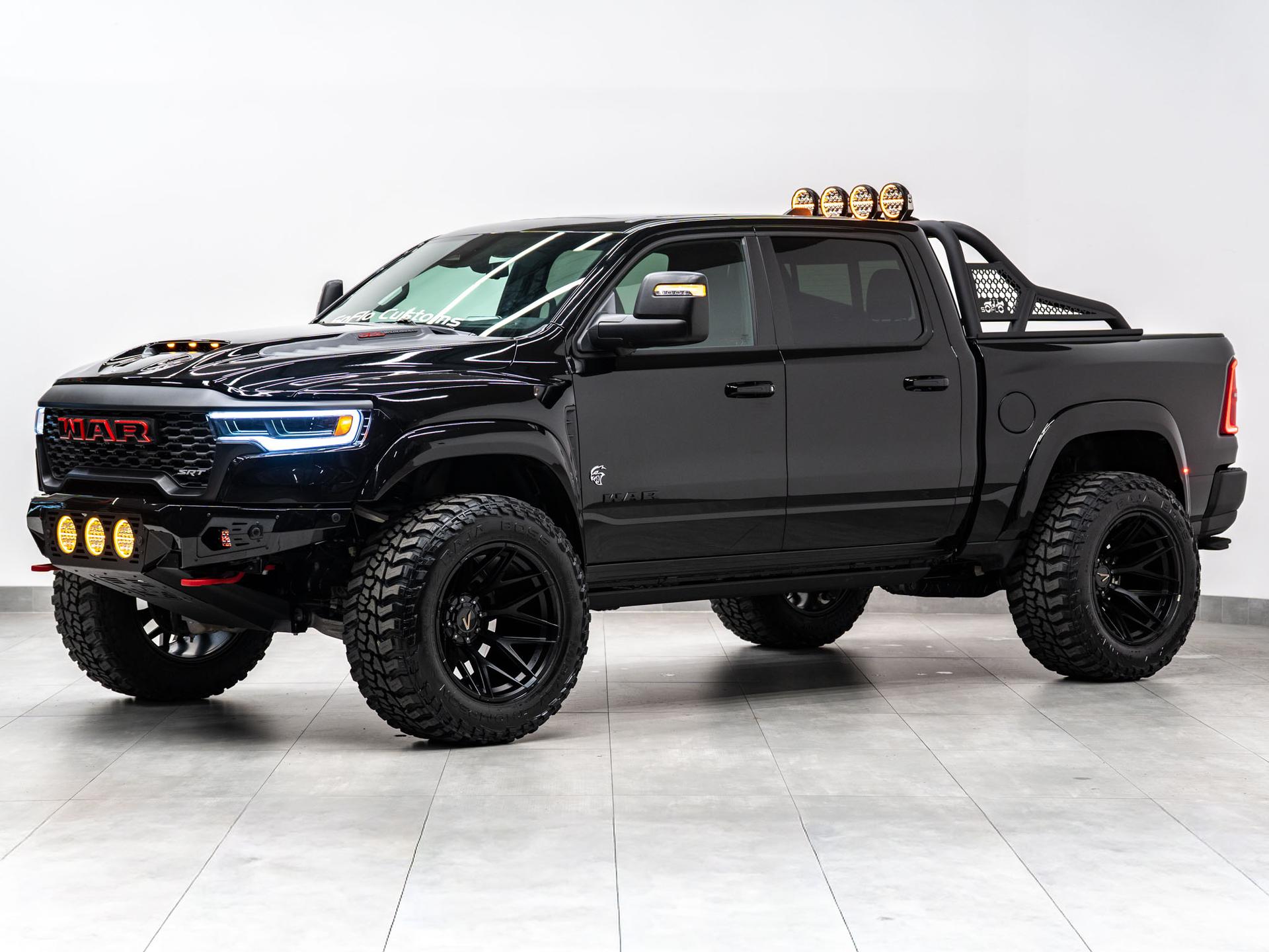 2027 RAM SRT TRX 4X4 in Diamond Black Crystal Pearlcoat, photo 4 of 5