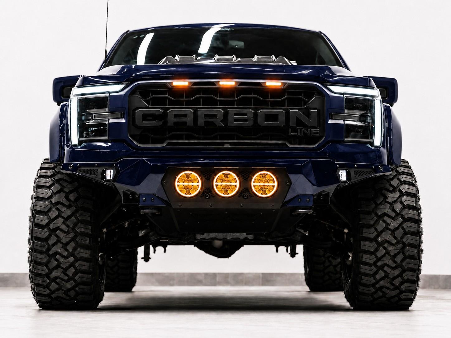 2025 FORD F-150 4X4 LARIAT in Antimatter Blue Metallic, photo 8 of 14