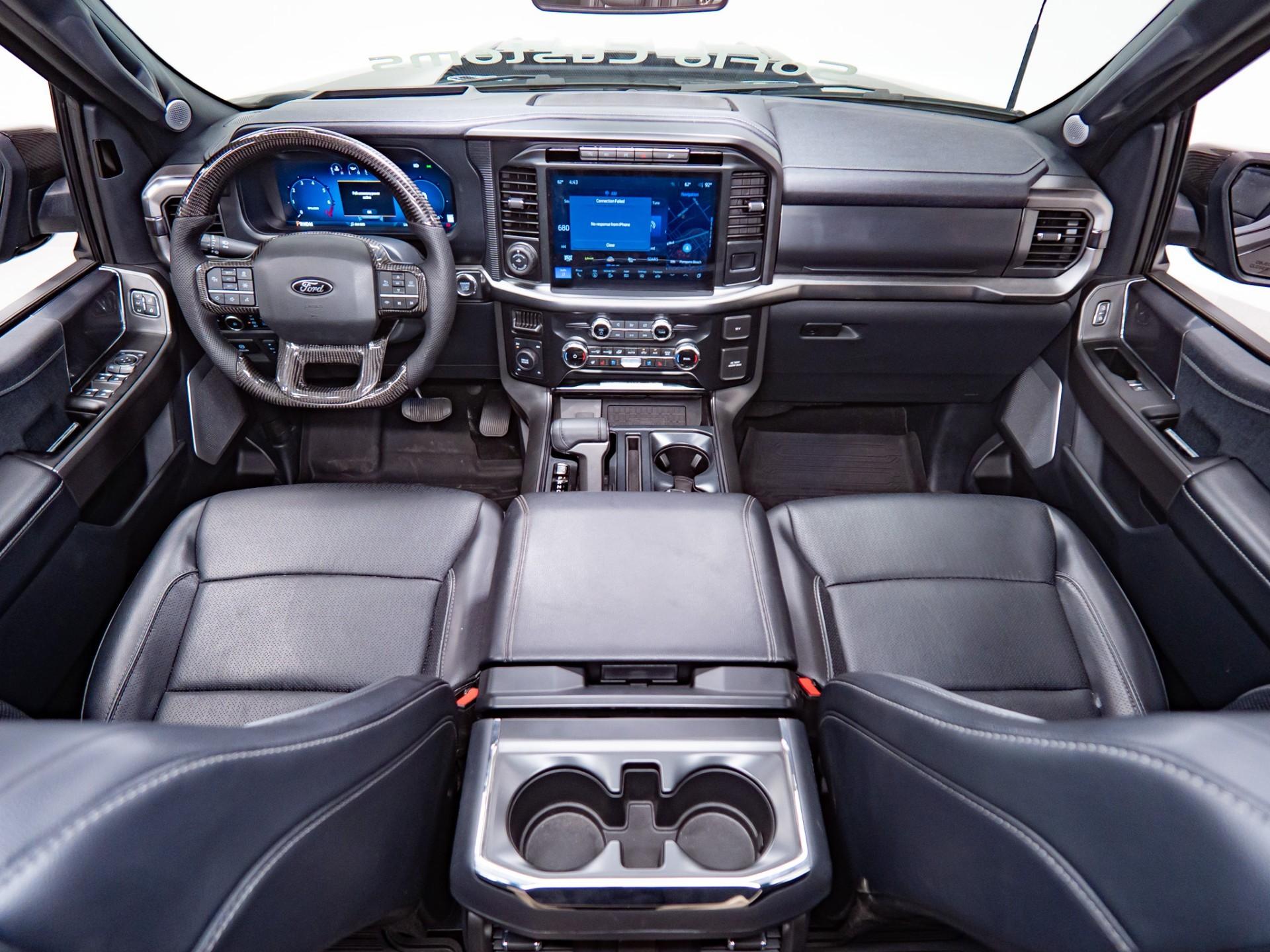 2025 FORD F-150 4X4 LARIAT in Antimatter Blue Metallic, photo 3 of 14