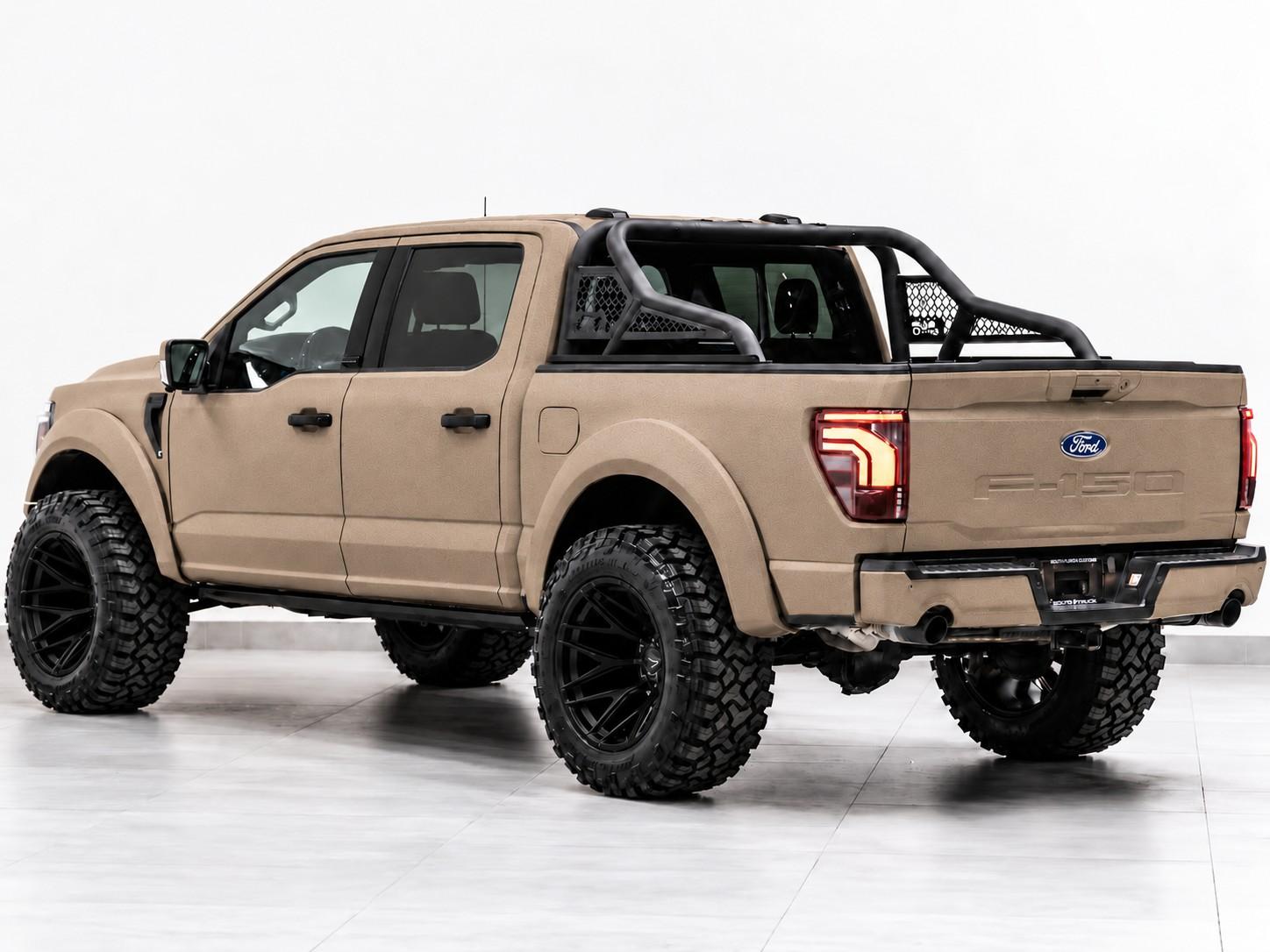 2025 FORD F-150 LARIAT 4X4 in Tan, photo 6 of 18