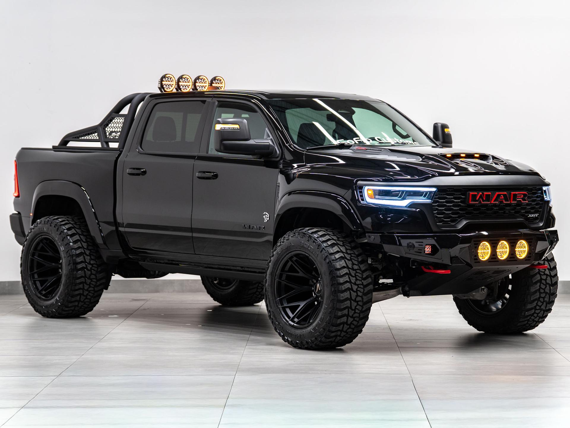 2027 RAM TRX SRT 4X4 in Diamond Black Crystal Pearlcoat, photo 4 of 5