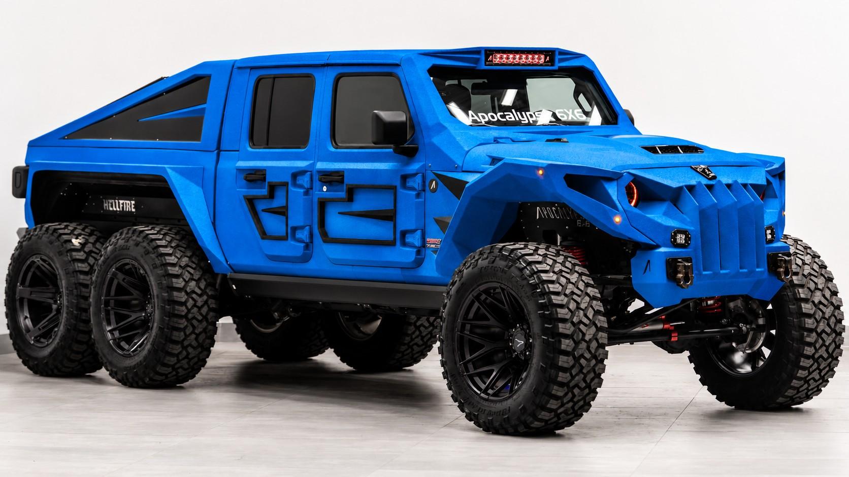 2026 APOCALYPSE HELLFIRE 6X6 in Pepsi Blue, photo 2 of 6