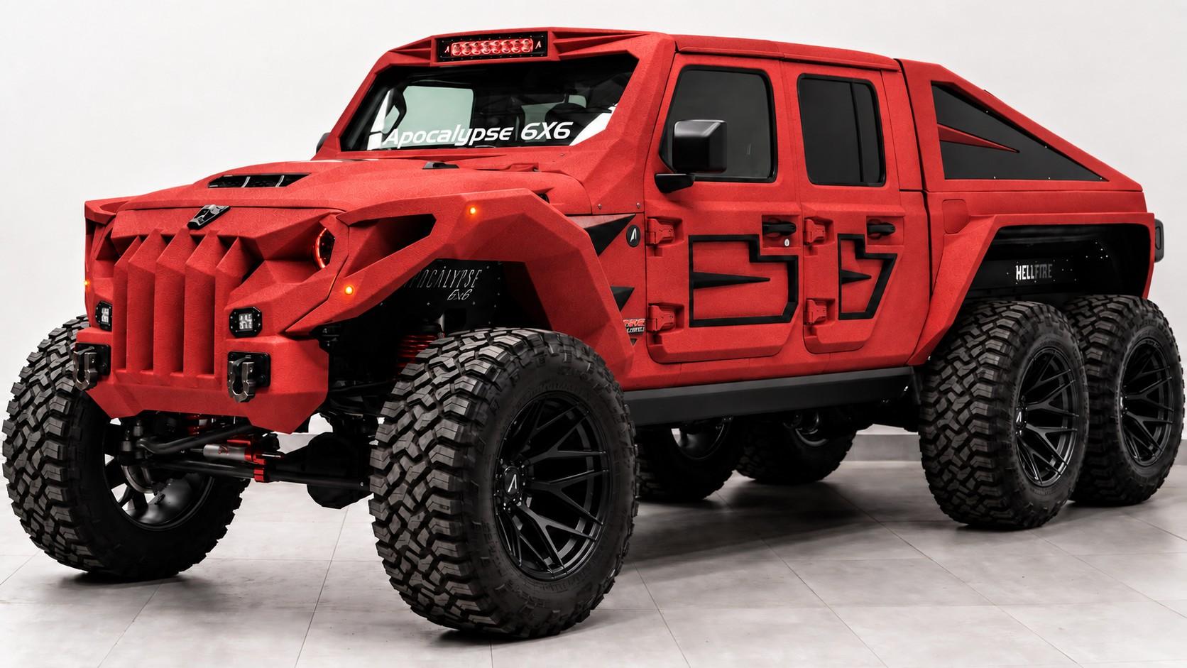 2026 APOCALYPSE HELLFIRE 6X6 in Red, photo 3 of 9