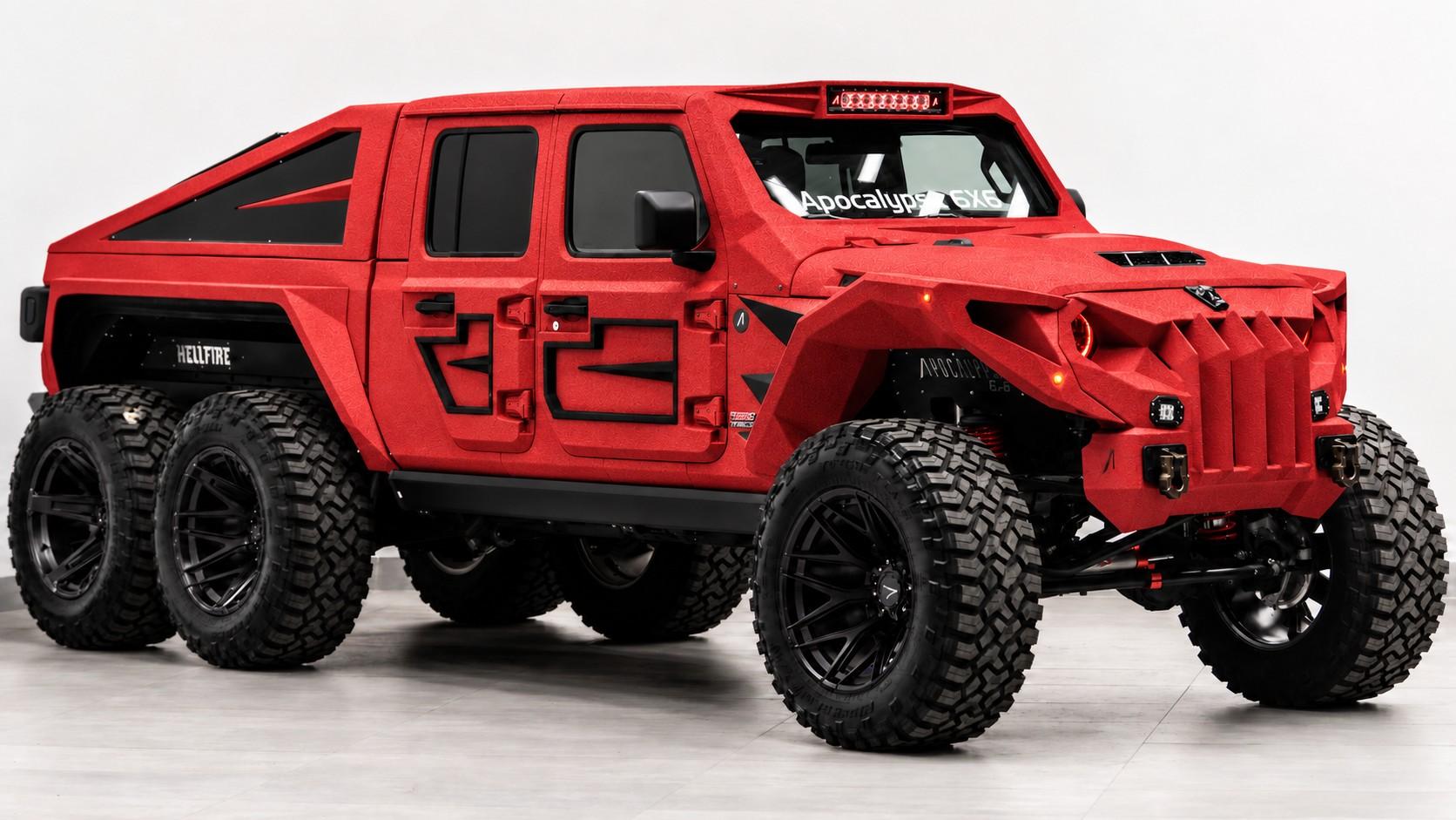 2026 APOCALYPSE HELLFIRE 6X6 in Red, photo 5 of 9