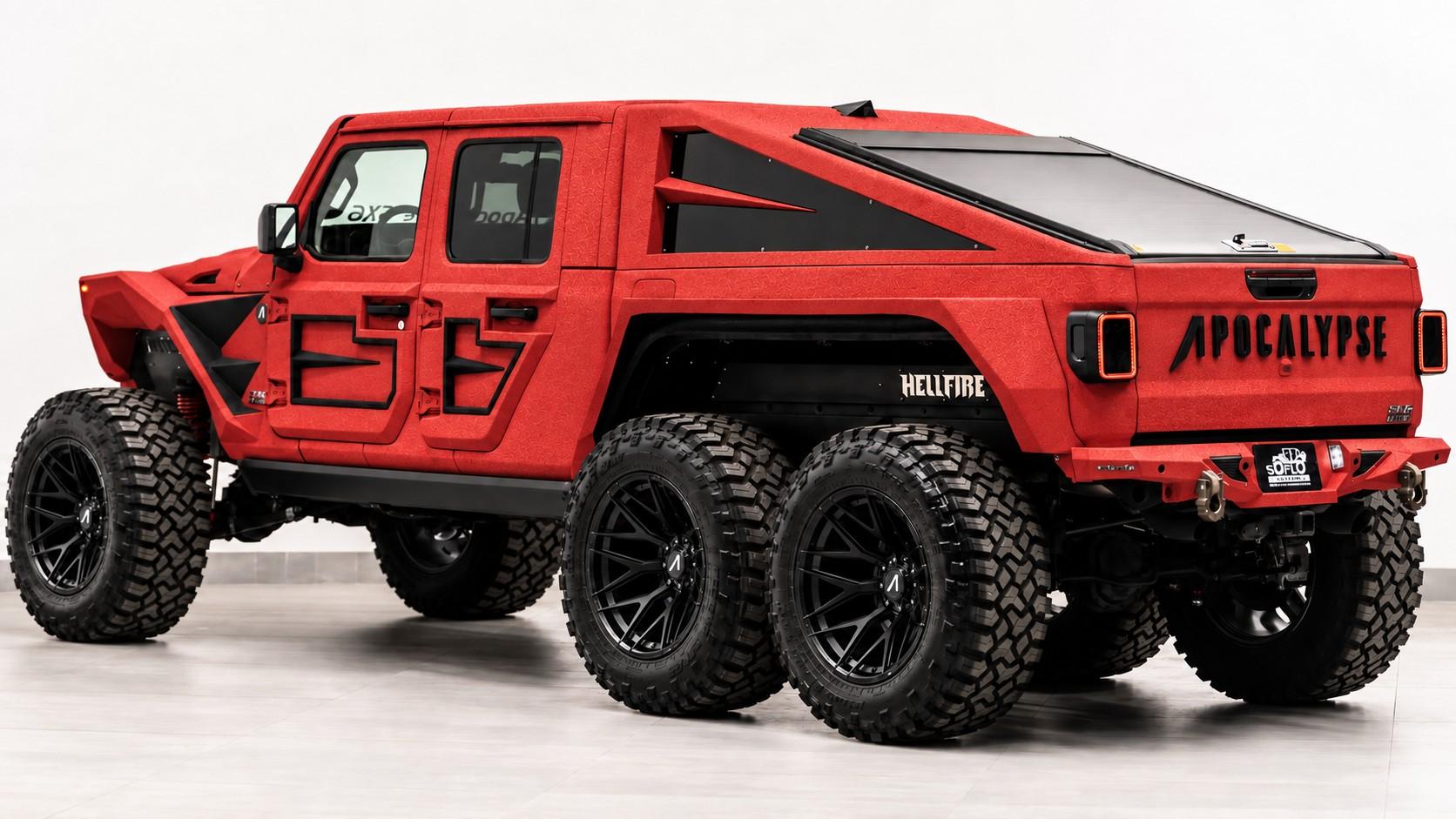 2026 APOCALYPSE HELLFIRE 6X6 in Red, photo 6 of 9