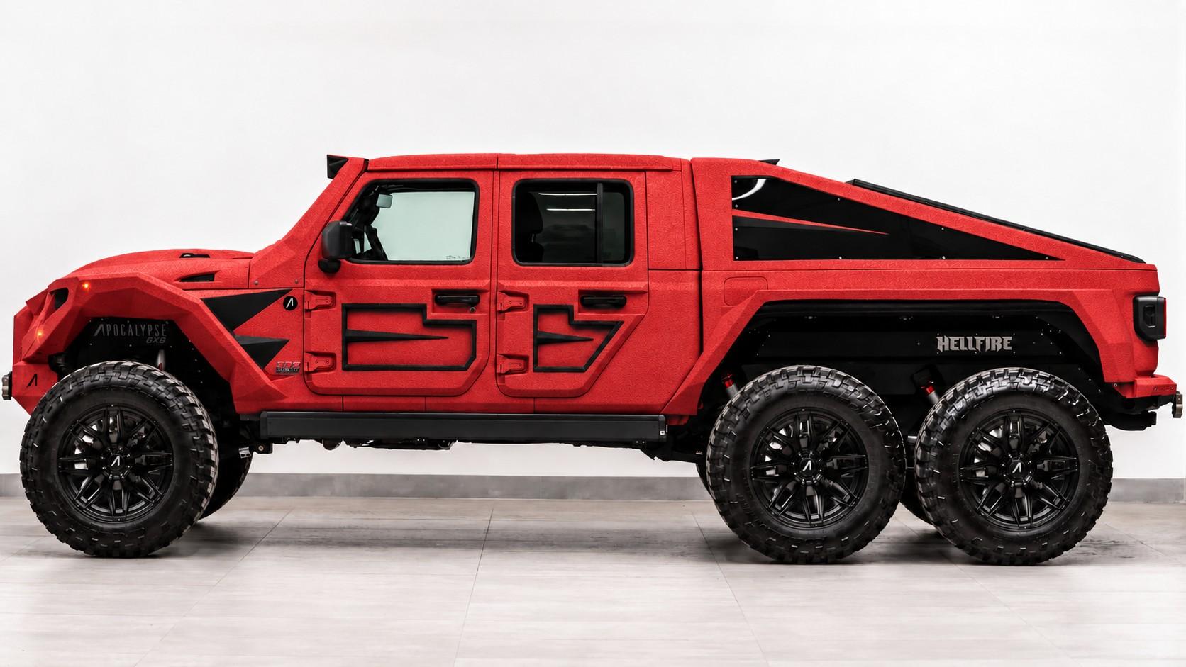 2026 APOCALYPSE HELLFIRE 6X6 in Red, photo 7 of 9