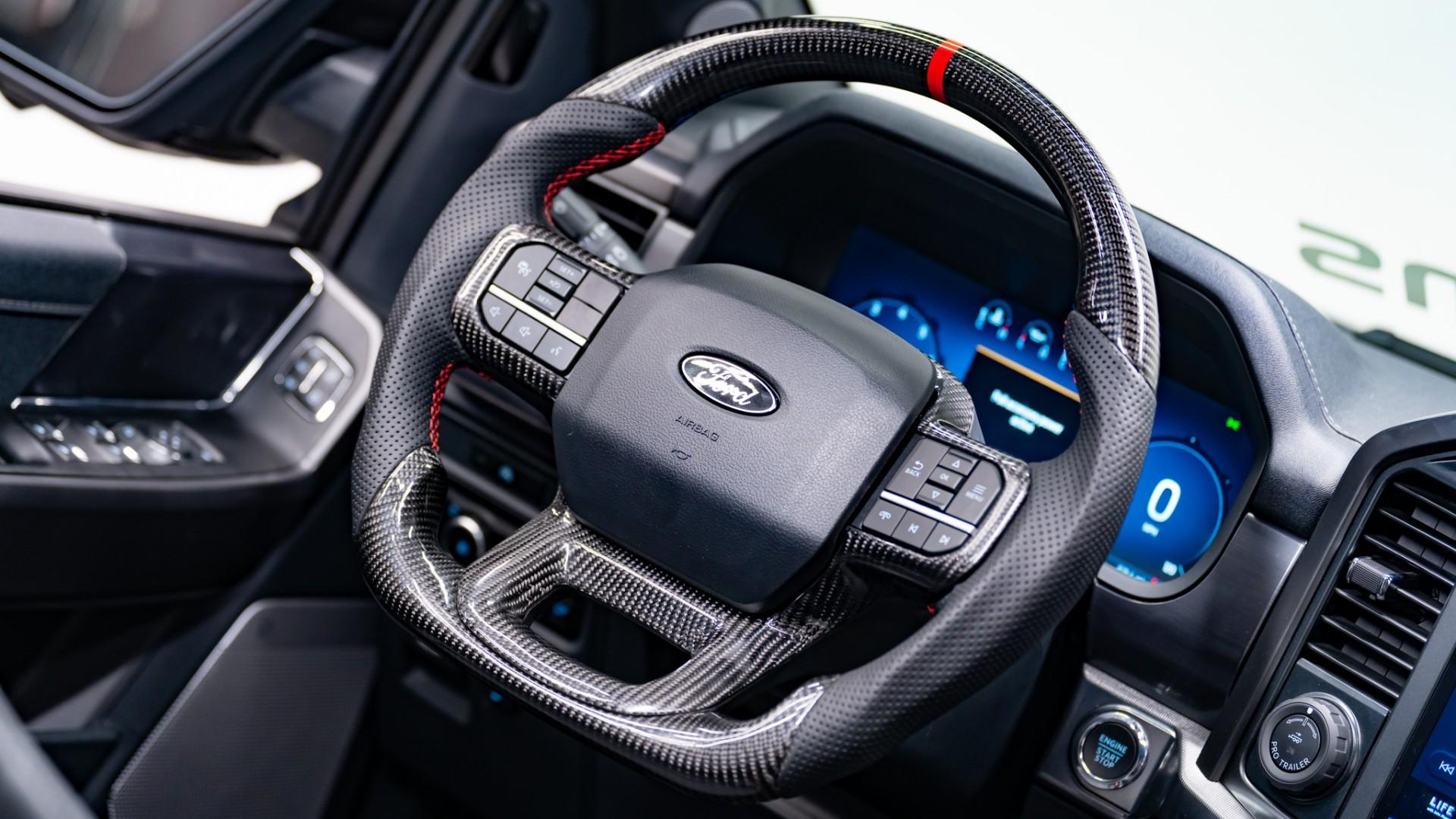 2024 FORD F-150 4X4 LARIAT in Agate Black Metallic, photo 40 of 47