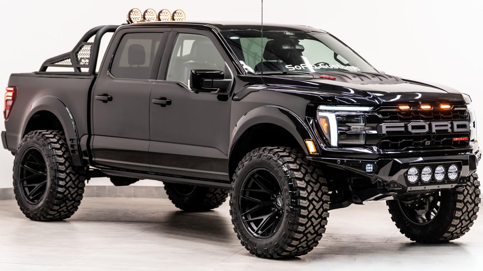 2024 FORD F-150 4X4 LARIAT in Agate Black Metallic, photo 6 of 47
