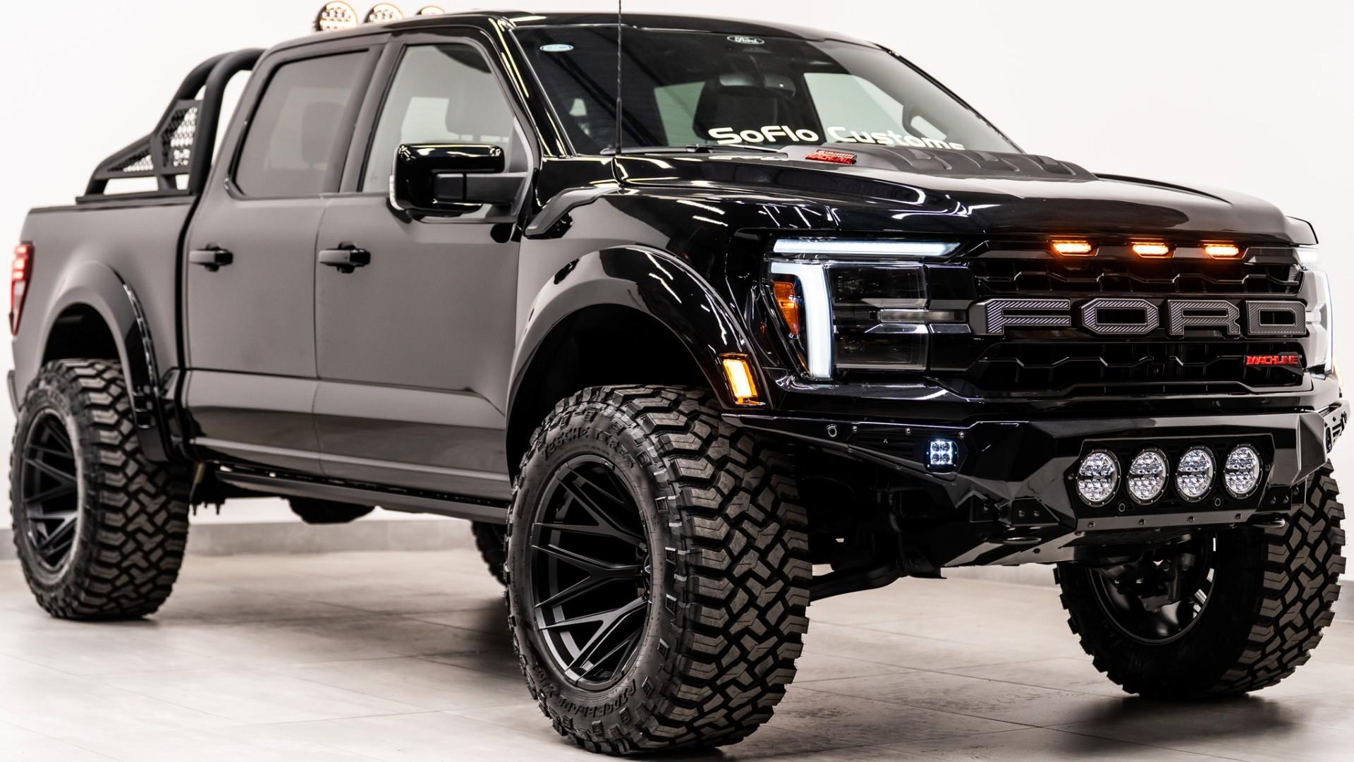 2024 FORD F-150 4X4 LARIAT in Agate Black Metallic, photo 3 of 47