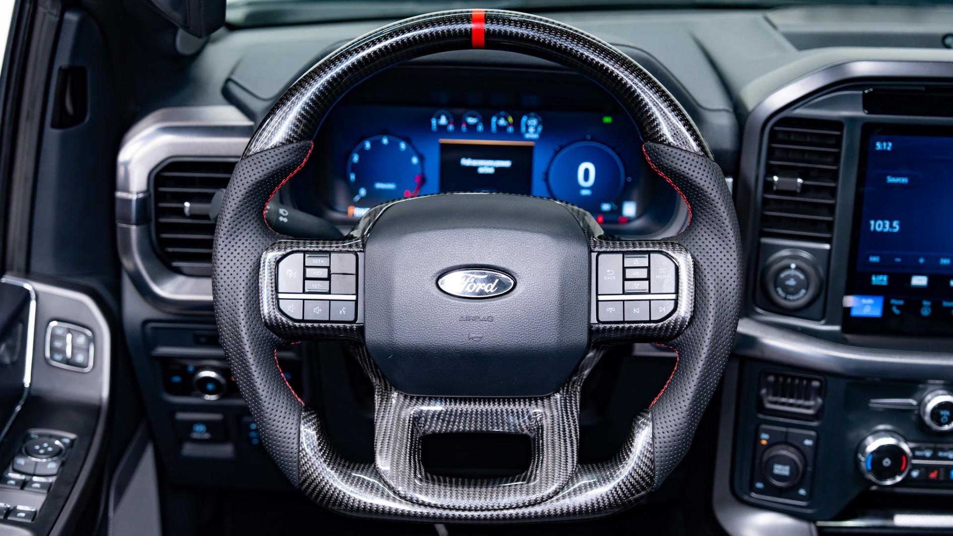 2024 FORD F-150 4X4 LARIAT in Agate Black Metallic, photo 39 of 47