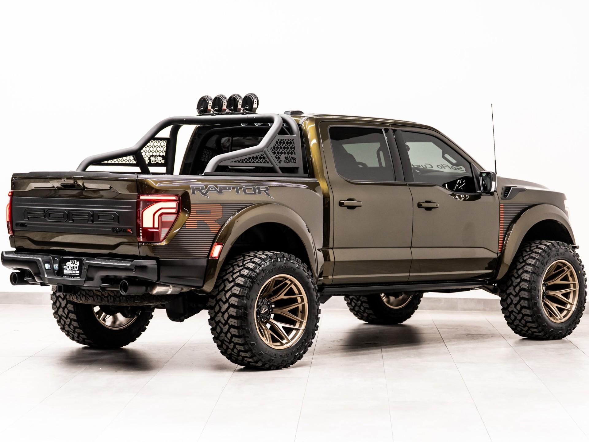 2024 FORD F-150 RAPTOR R in Shelter Green, photo 8 of 57