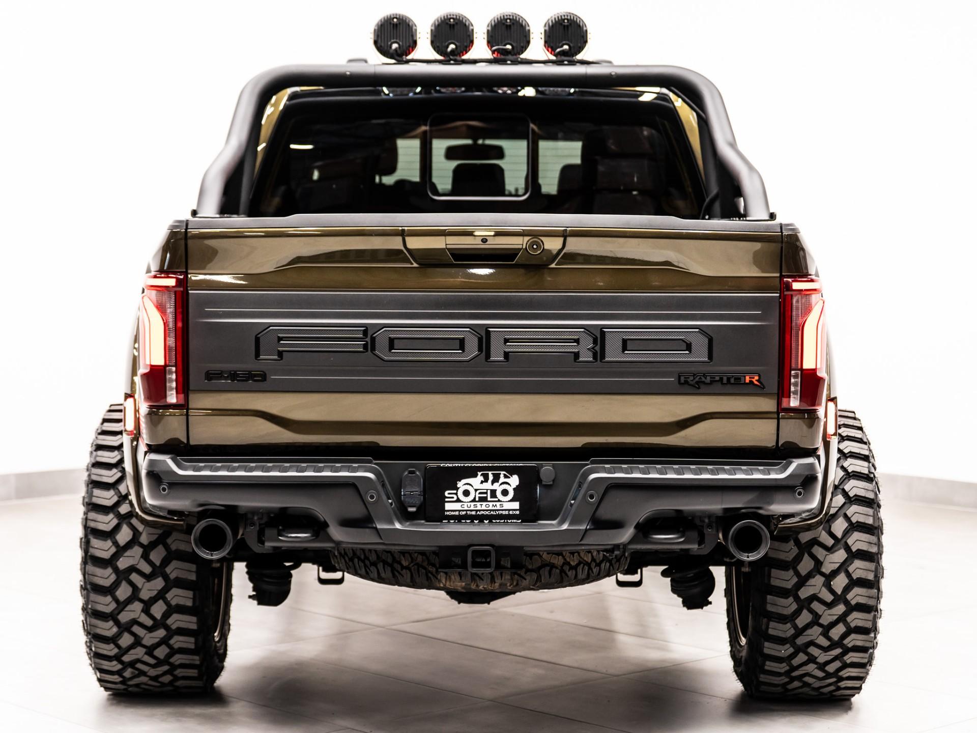 2024 FORD F-150 RAPTOR R in Shelter Green, photo 9 of 57