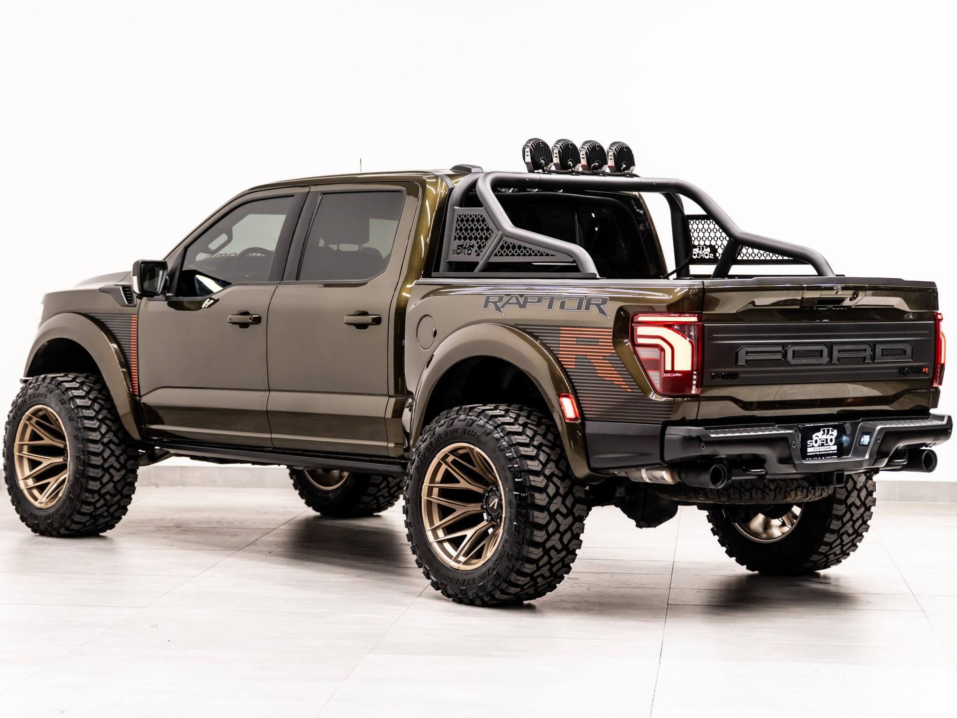 2024 FORD F-150 RAPTOR R in Shelter Green, photo 16 of 57