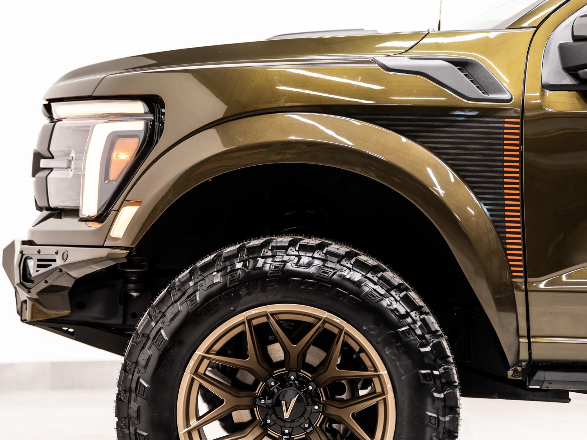 2024 FORD F-150 RAPTOR R in Shelter Green, photo 18 of 57