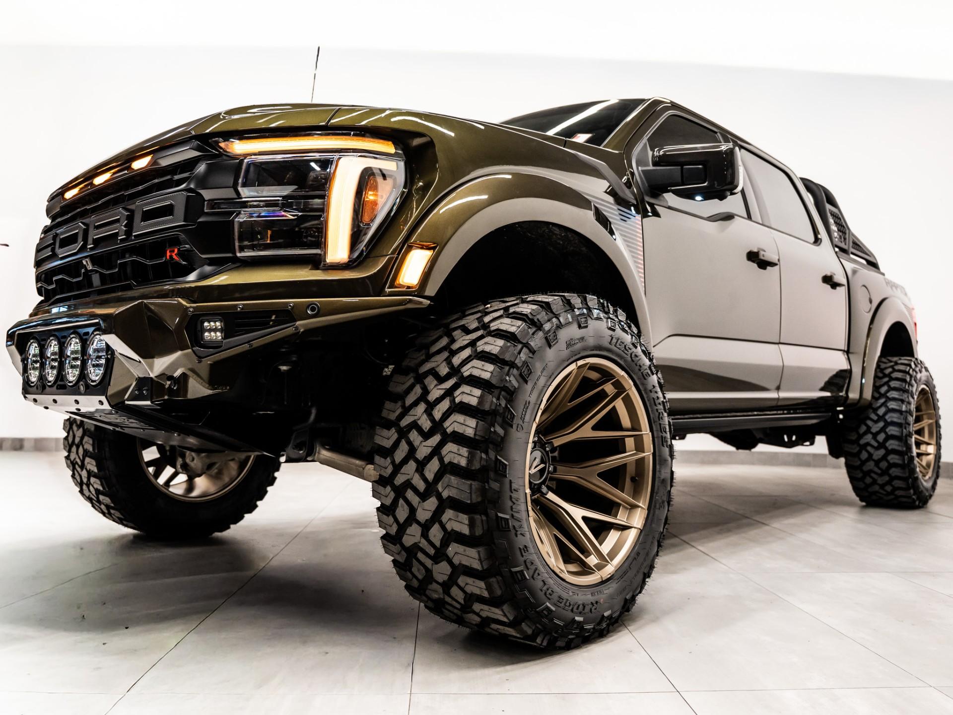 2024 FORD F-150 RAPTOR R in Shelter Green, photo 20 of 57