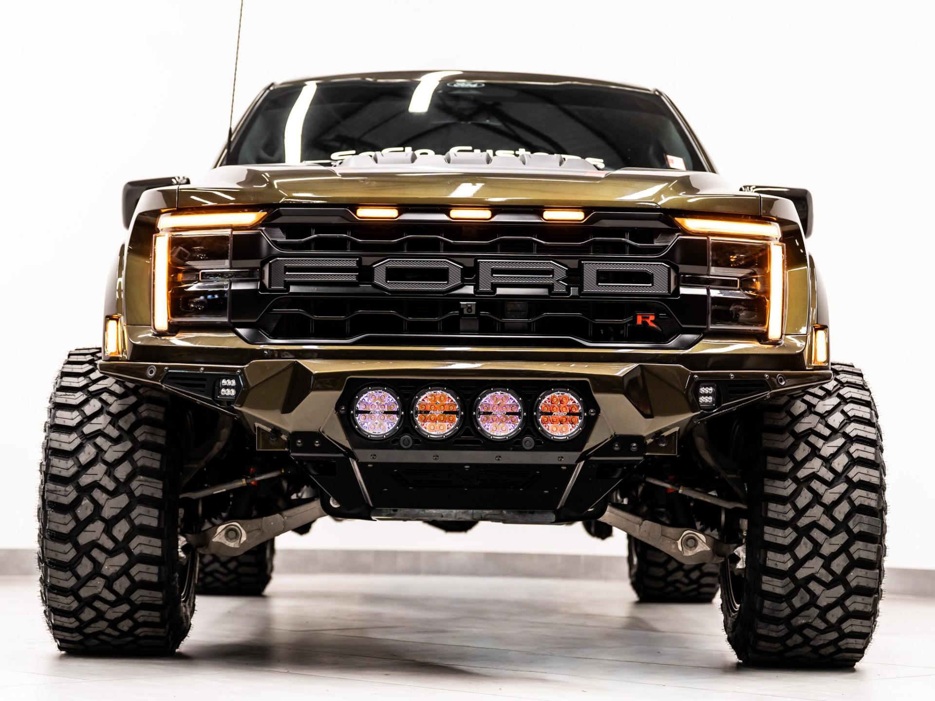 2024 FORD F-150 RAPTOR R in Shelter Green, photo 21 of 57
