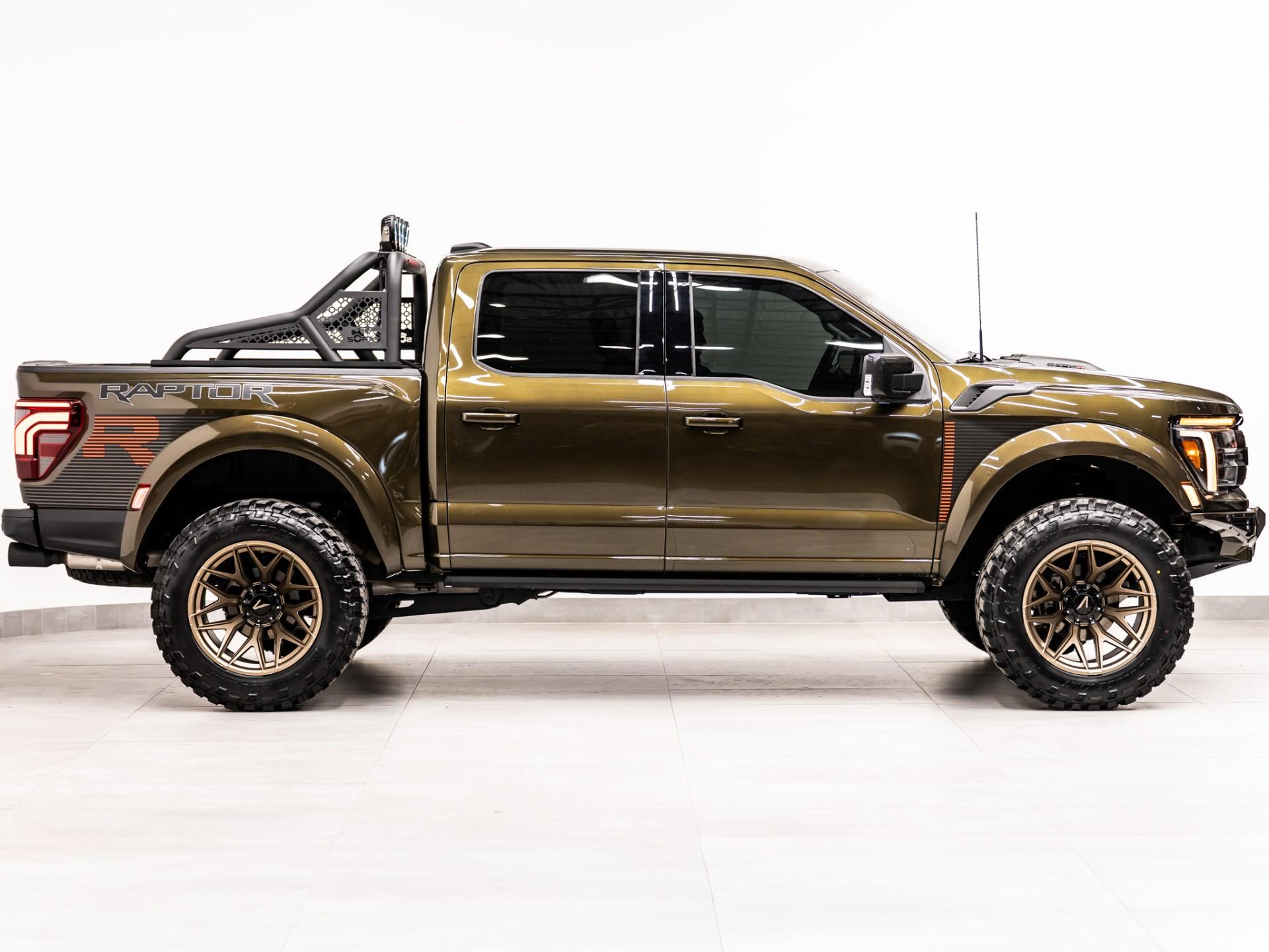 2024 FORD F-150 RAPTOR R in Shelter Green, photo 7 of 57