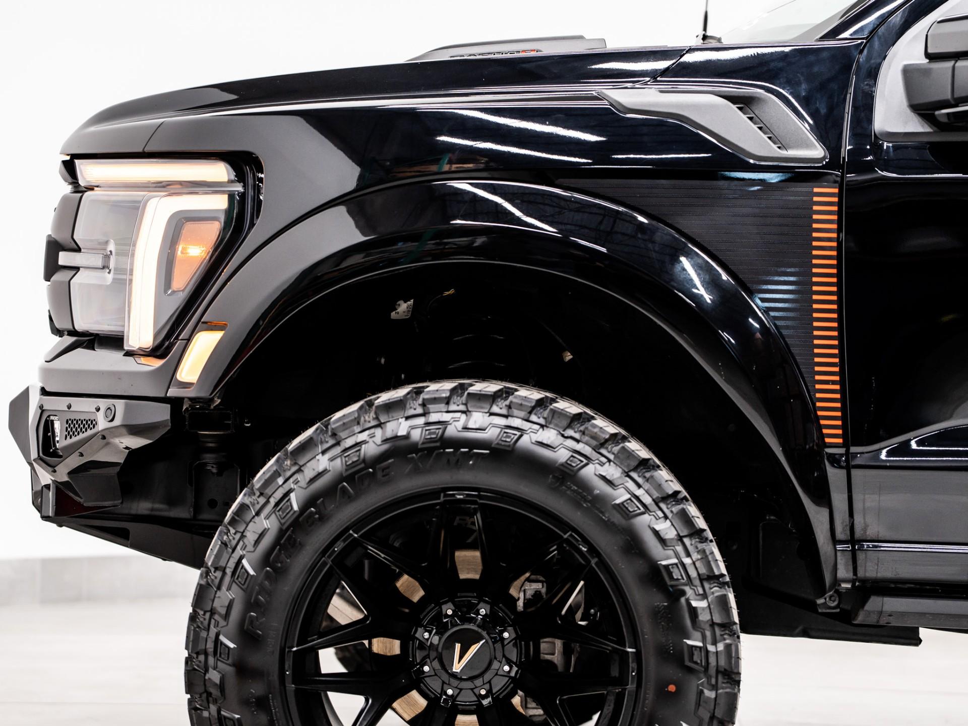 2024 FORD F-150 RAPTOR R in Agate Black Metallic, photo 18 of 55