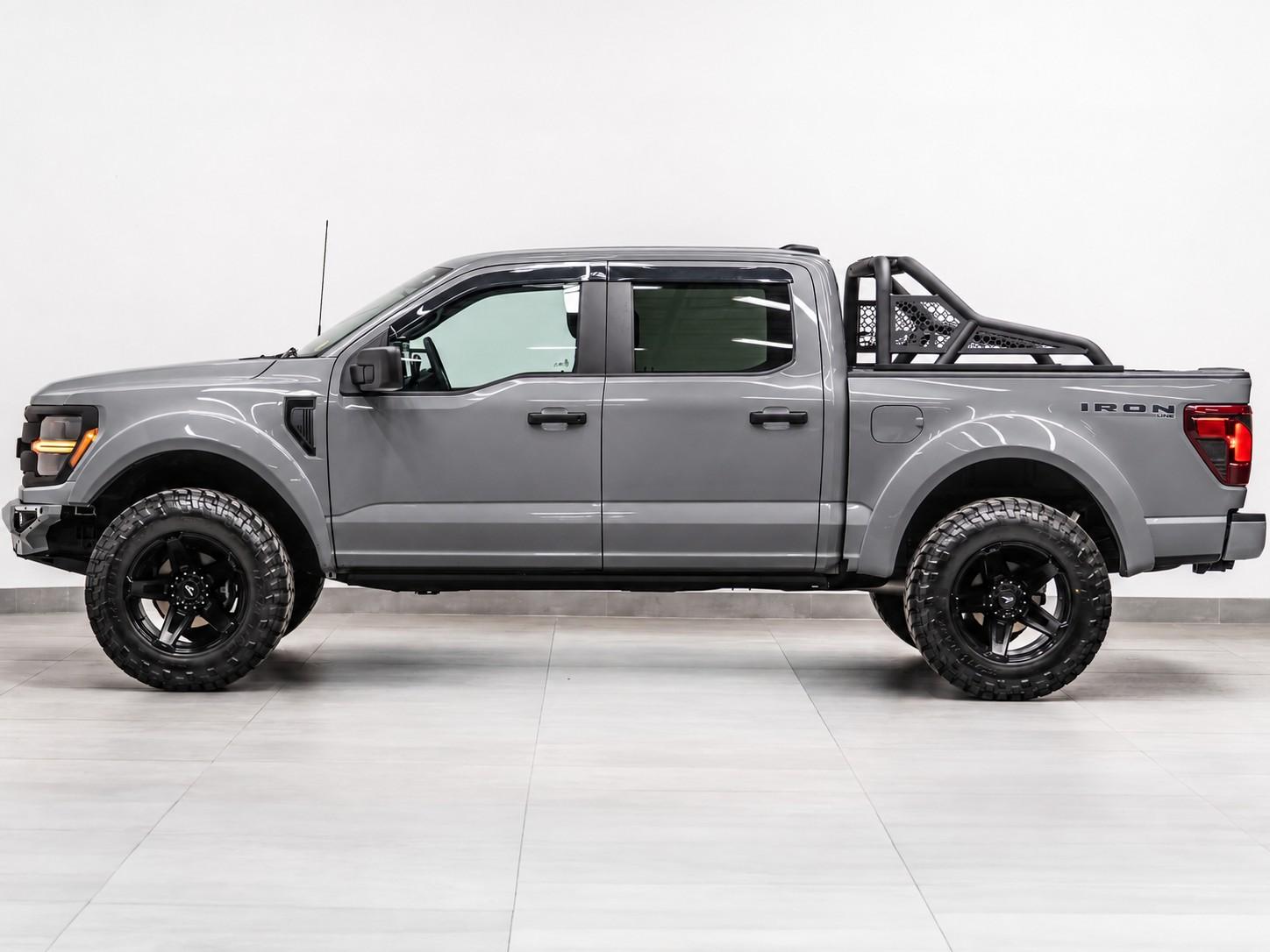 2025 FORD F-150 4X4 in Carbonized Gray Metallic, photo 4 of 11
