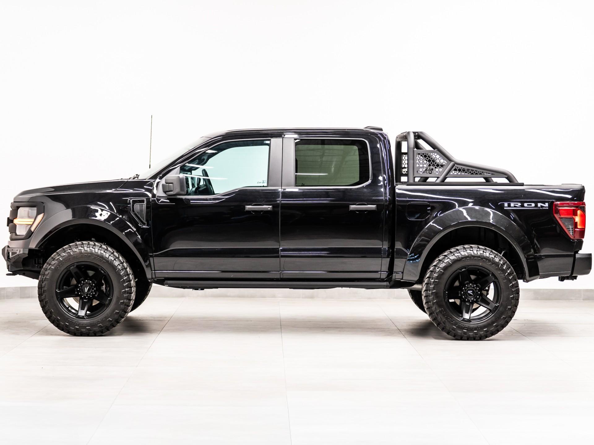 2025 FORD F-150 4X4 in Agate Black Metallic, photo 4 of 21
