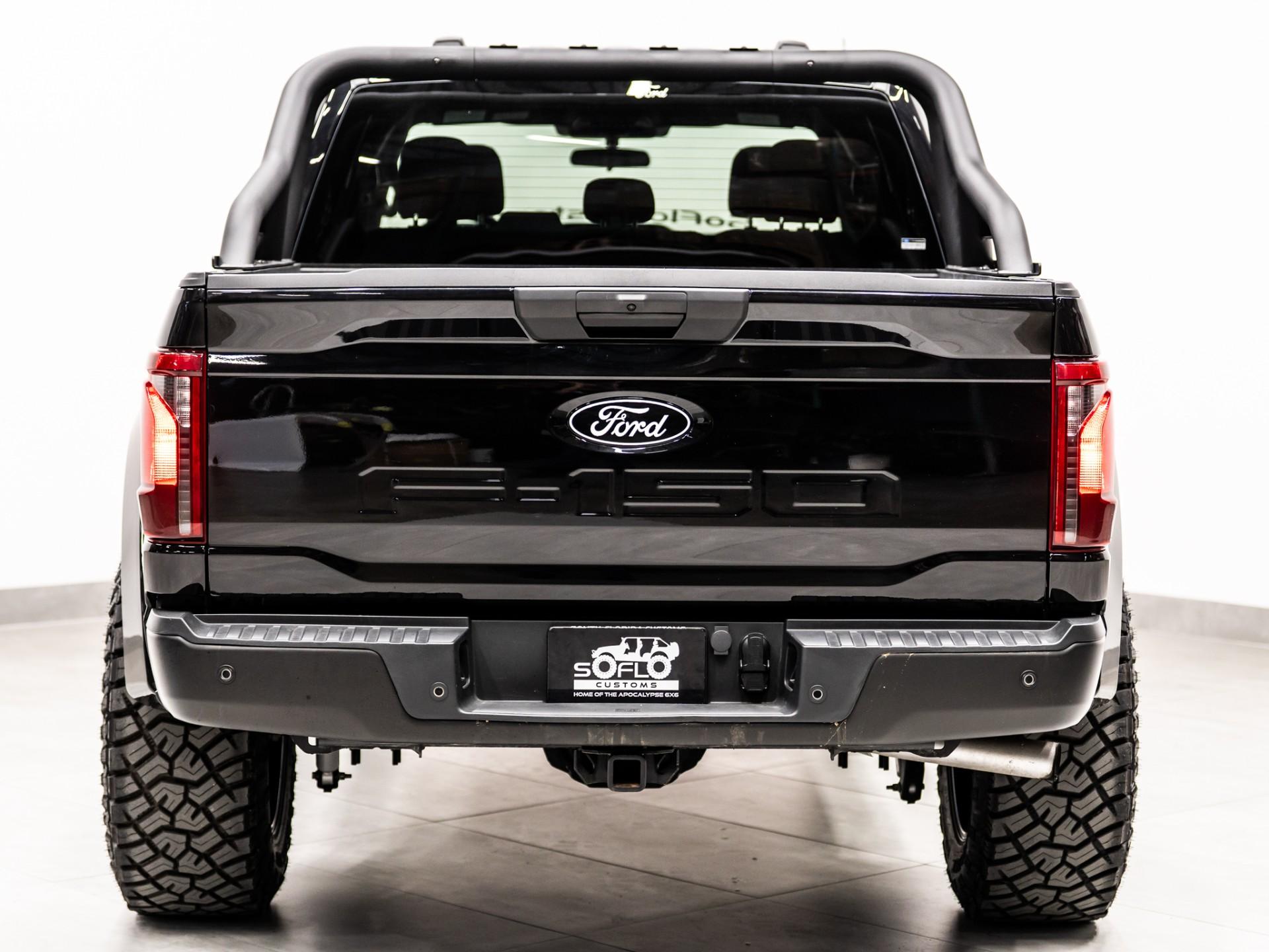 2025 FORD F-150 4X4 in Agate Black Metallic, photo 6 of 21