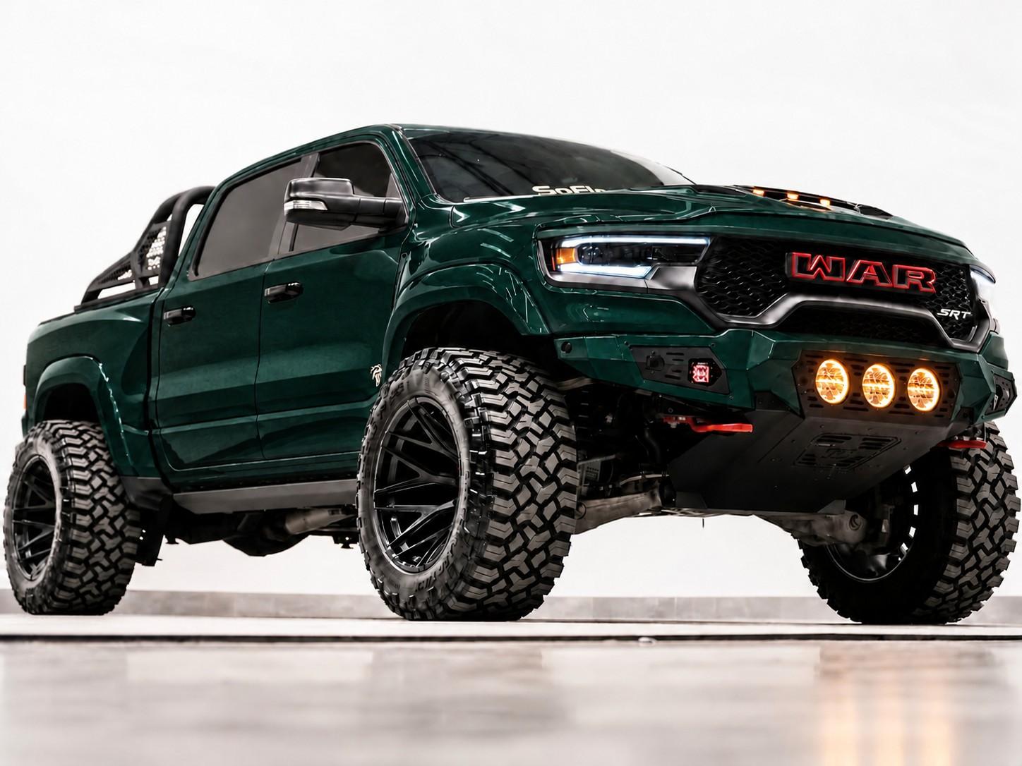 2027 RAM TRX SRT 4X4 in SERRANO GREEN METALLIC, photo 6 of 33