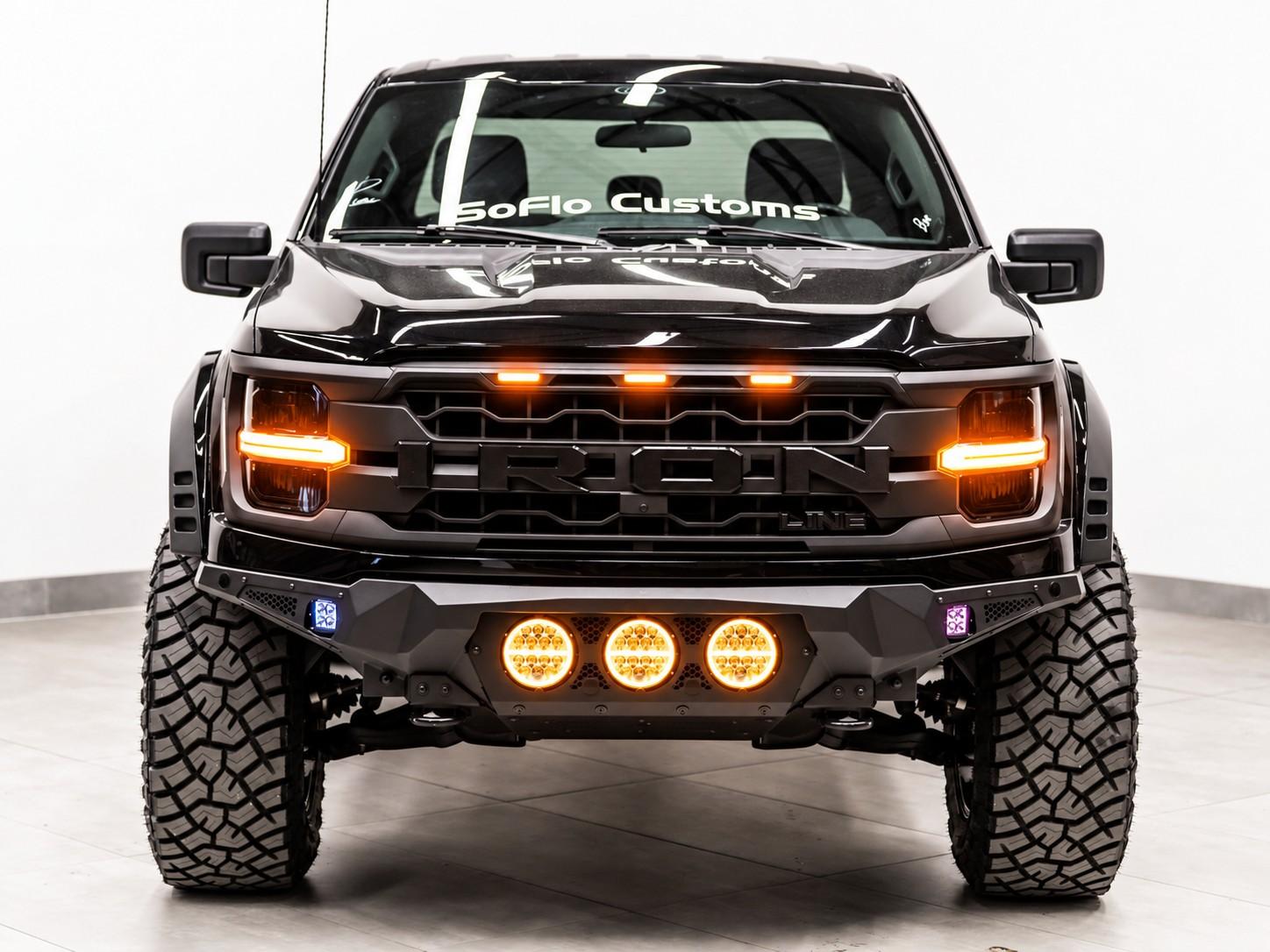2025 FORD F-150 4X4 in Agate Black Metallic, photo 2 of 17