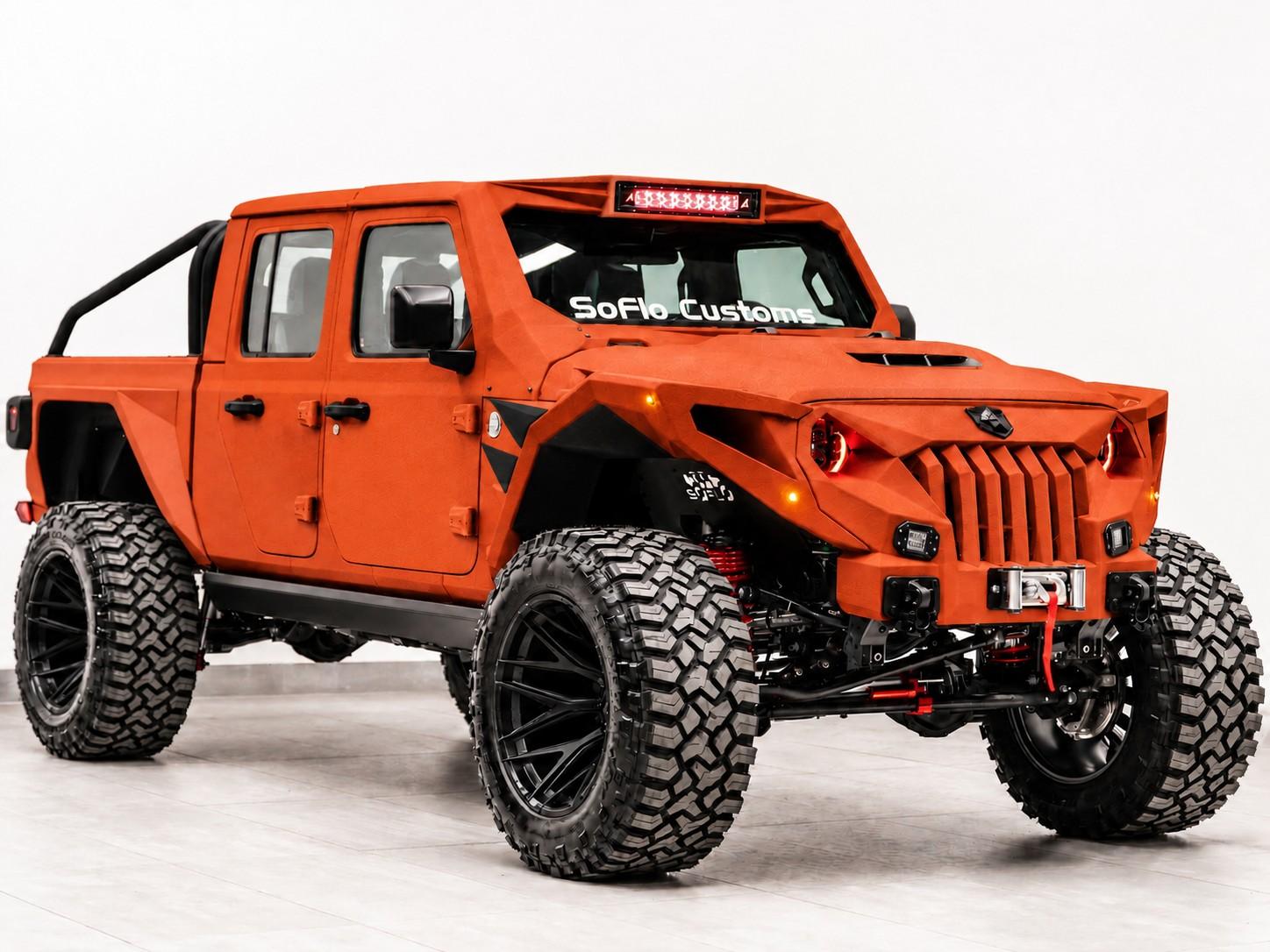 2026 JEEP GLADIATOR 4X4 in Orange, photo 6 of 11