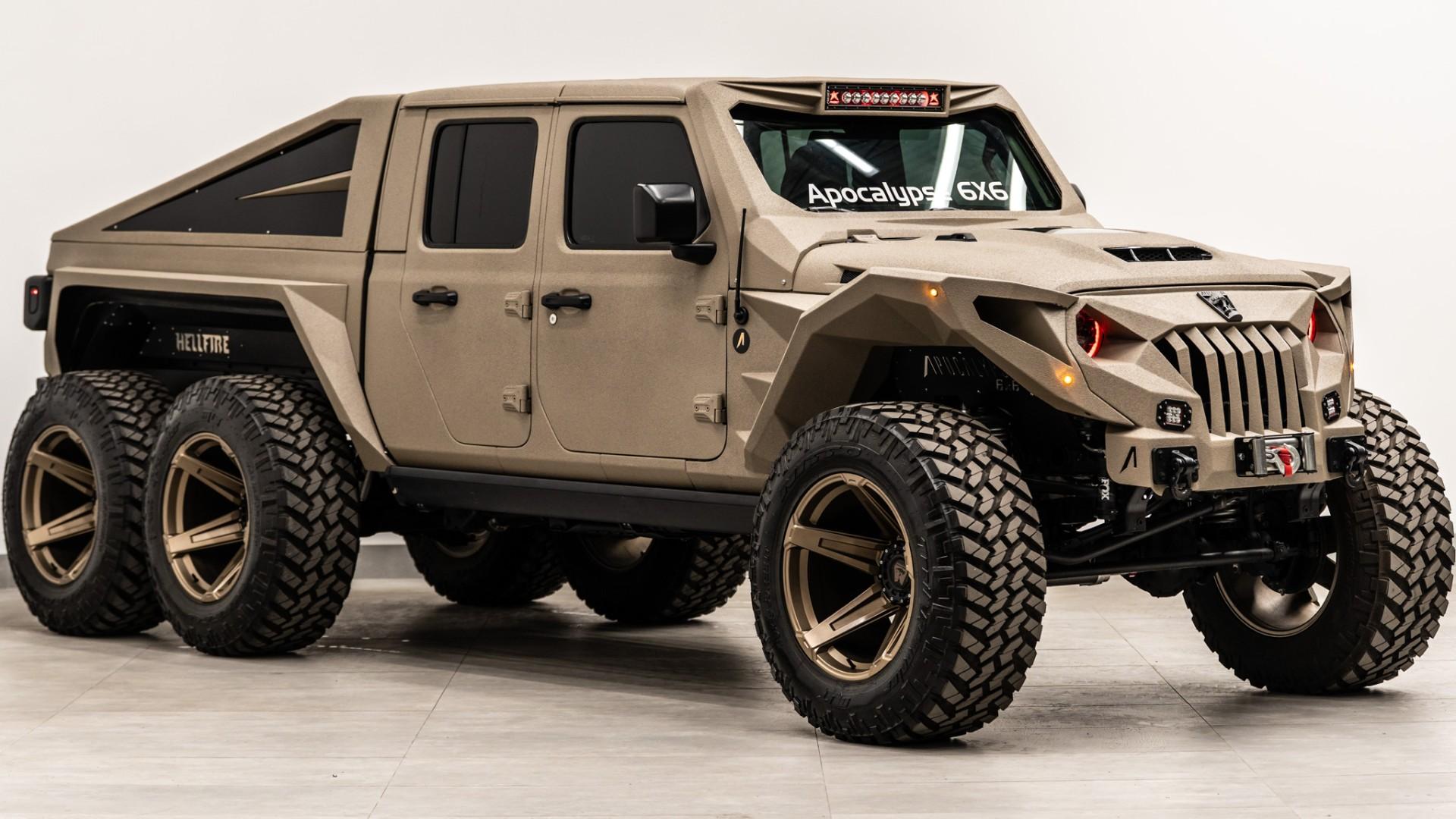 2023 APOCALYPSE HELLFIRE DIESEL 6X6 in Tan, photo 11 of 59