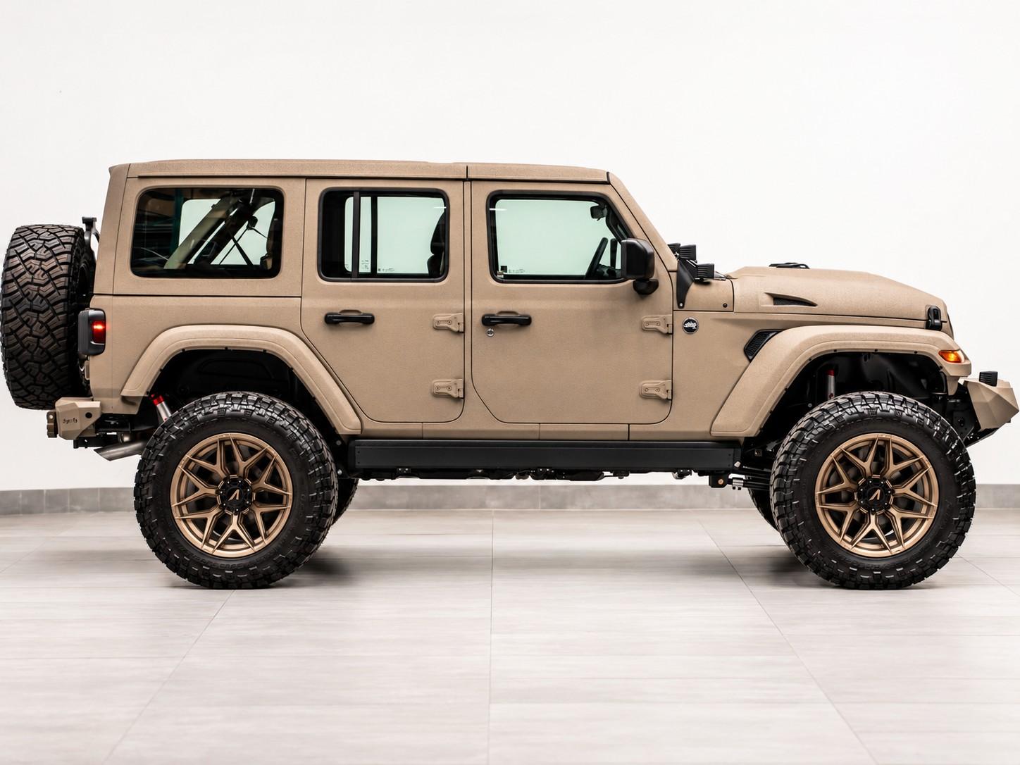 2026 JEEP WRANGLER 4X4 in Tan, photo 10 of 42