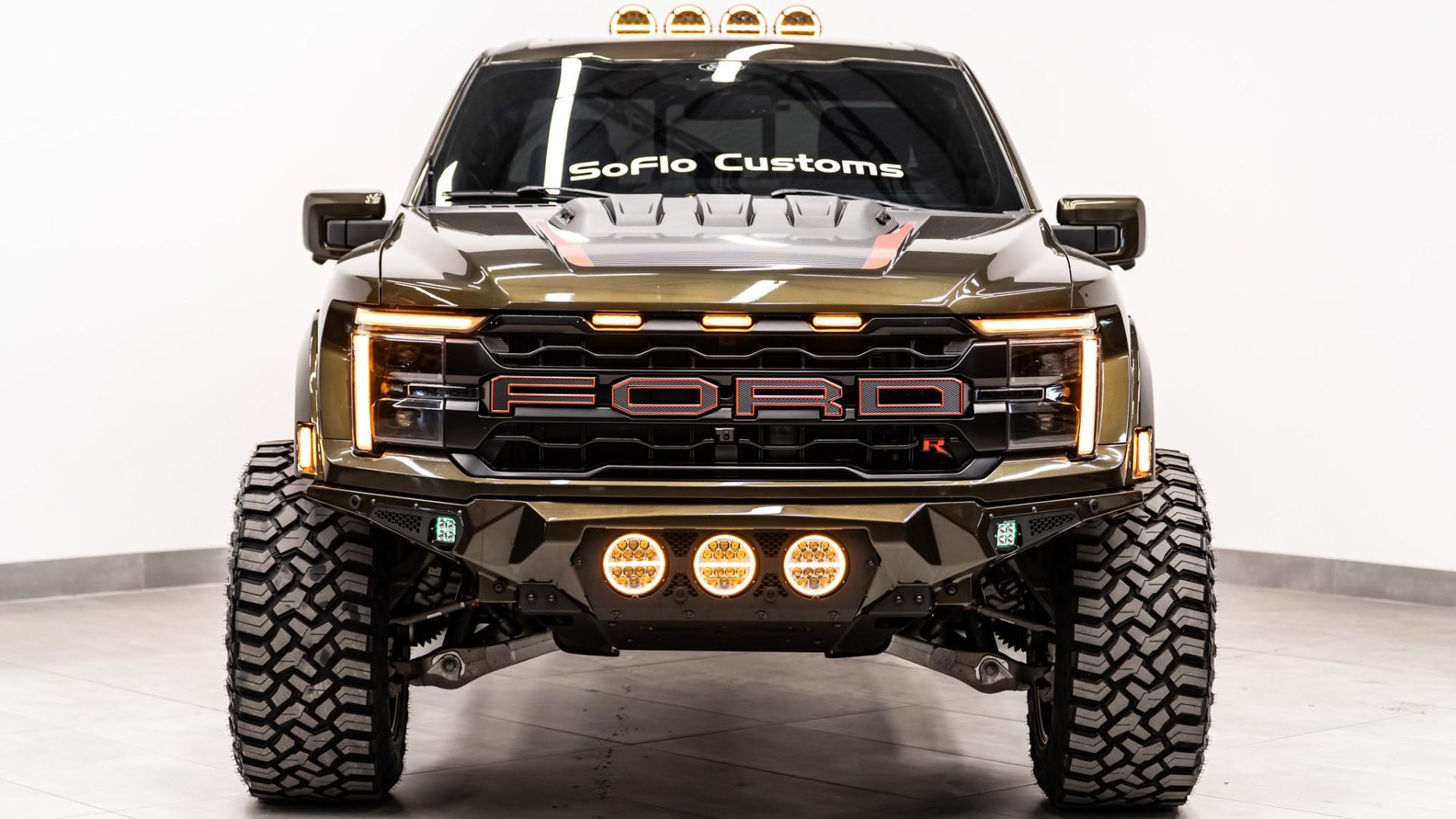 2025 FORD F-150 RAPTOR R in Shelter Green, photo 2 of 60