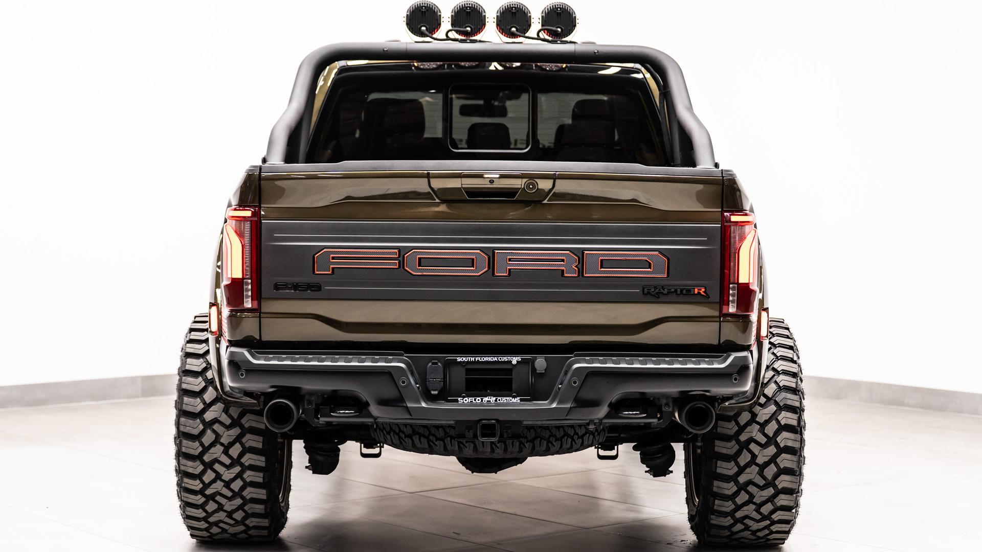 2025 FORD F-150 RAPTOR R in Shelter Green, photo 14 of 60