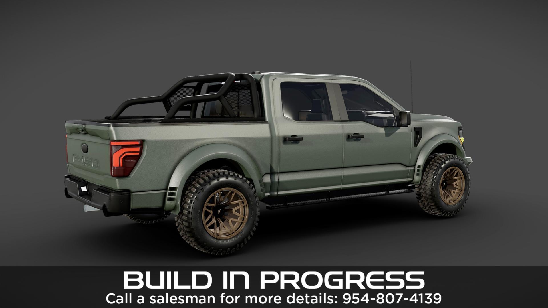 2025 FORD F-150 4X4 in Green, photo 6 of 6