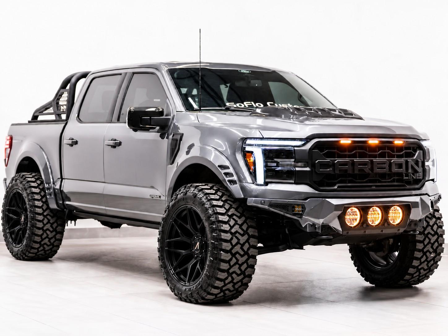 2026 FORD F-150 4X4 LARIAT in Carbonized Gray Metallic, photo 3 of 21