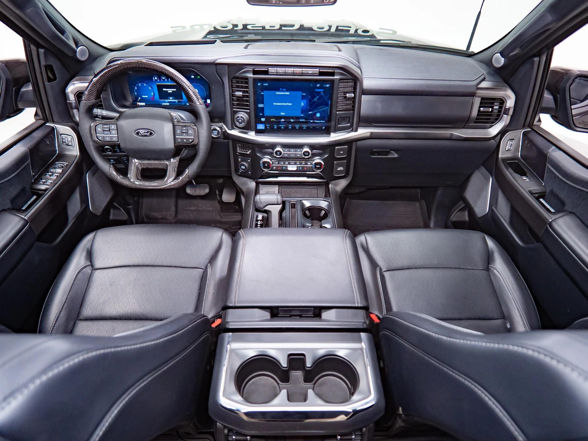 2025 FORD F-150 LARIAT 4X4 in Agate Black Metallic, photo 4 of 15