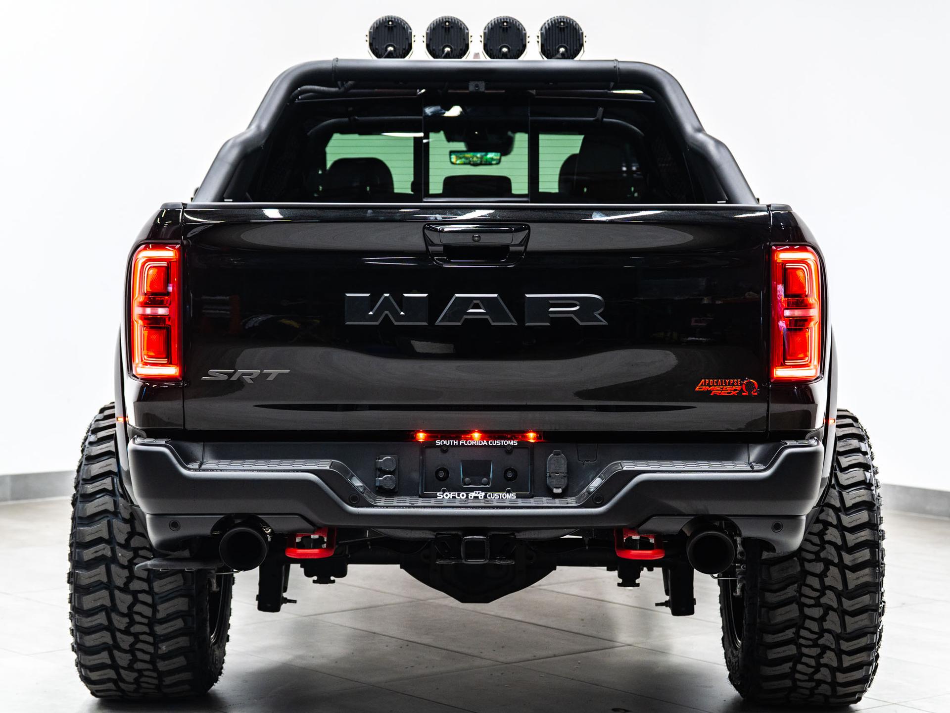 2027 RAM TRX SRT 4X4 in DIAMOND BLACK CRYSTAL PEARLCOAT, photo 11 of 57