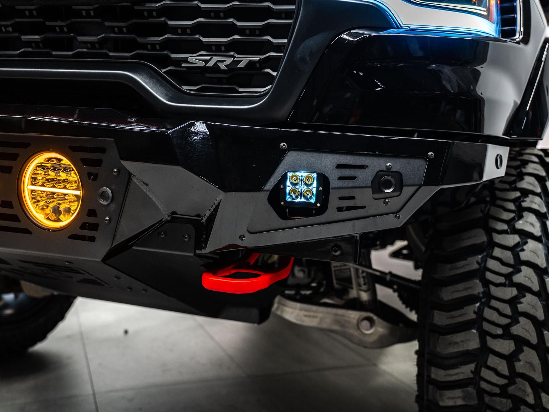 2027 RAM TRX SRT 4X4 in DIAMOND BLACK CRYSTAL PEARLCOAT, photo 56 of 57