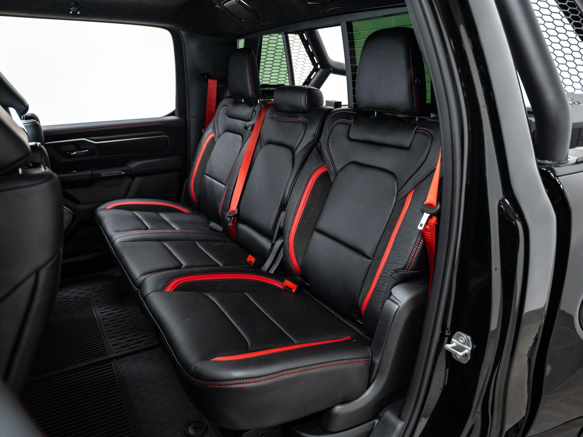 2027 RAM TRX SRT 4X4 in DIAMOND BLACK CRYSTAL PEARLCOAT, photo 33 of 57