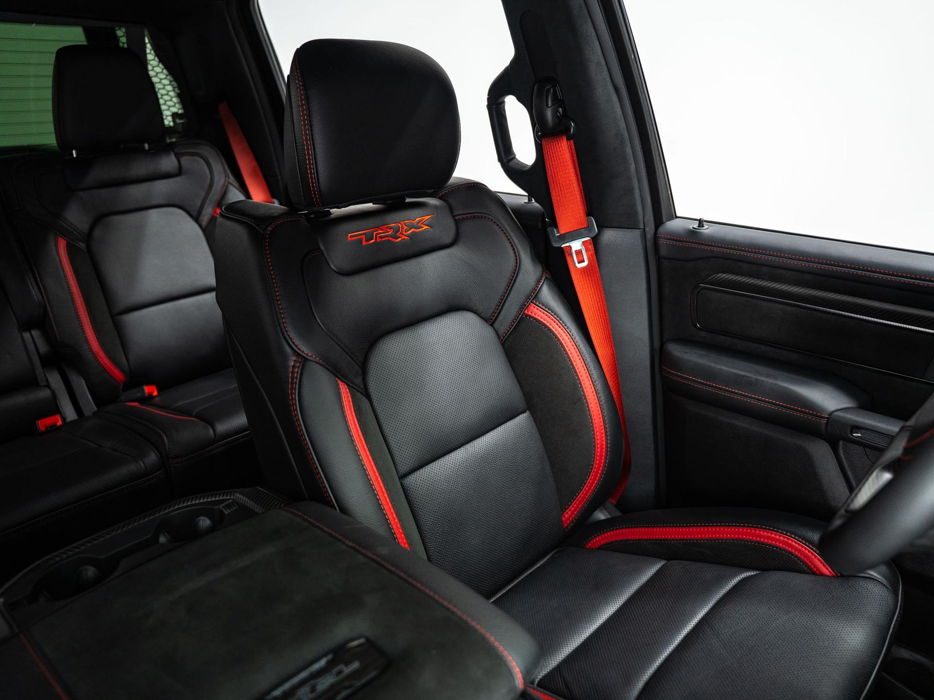 2027 RAM TRX SRT 4X4 in DIAMOND BLACK CRYSTAL PEARLCOAT, photo 24 of 57