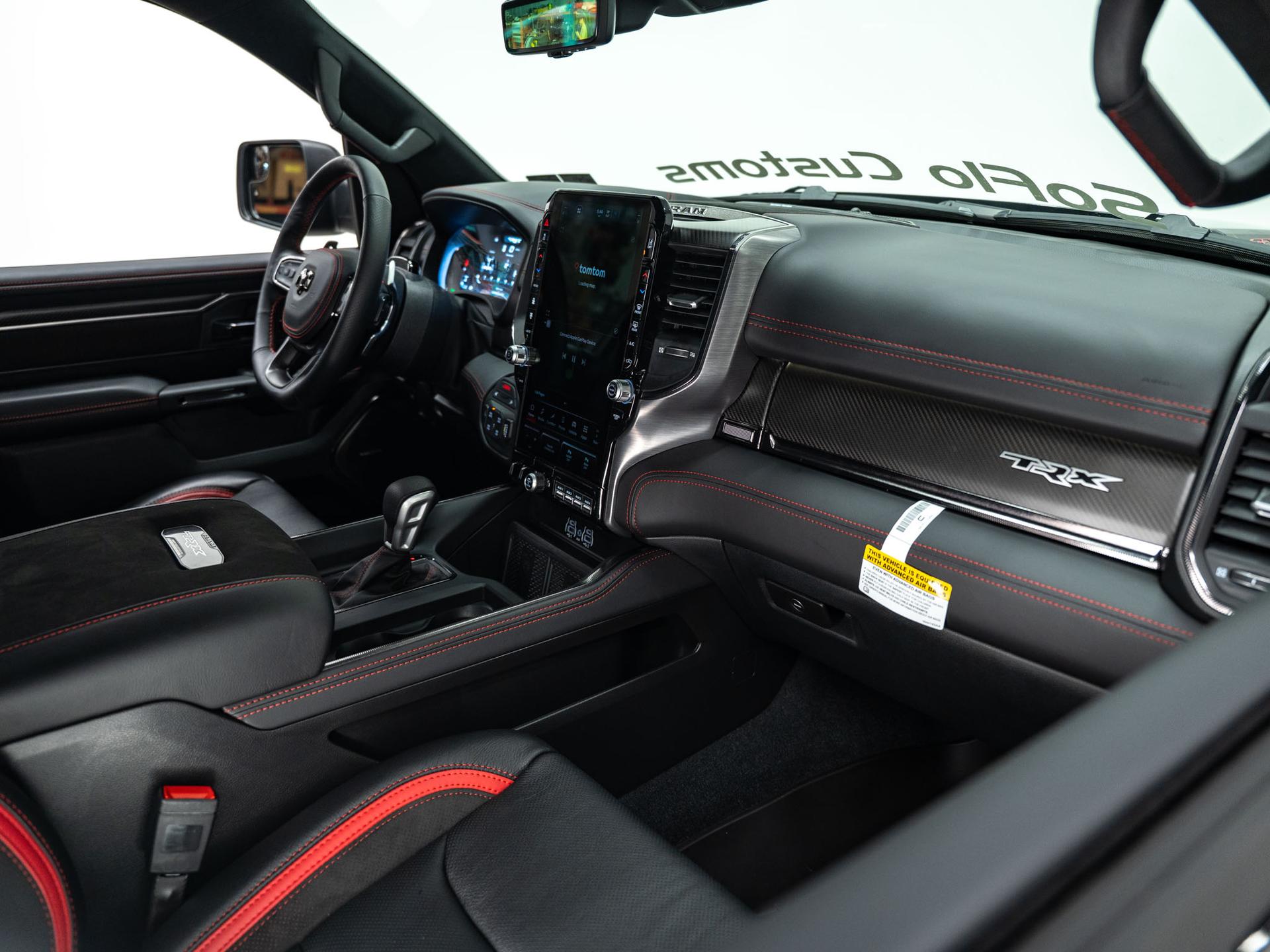 2027 RAM TRX SRT 4X4 in DIAMOND BLACK CRYSTAL PEARLCOAT, photo 29 of 57