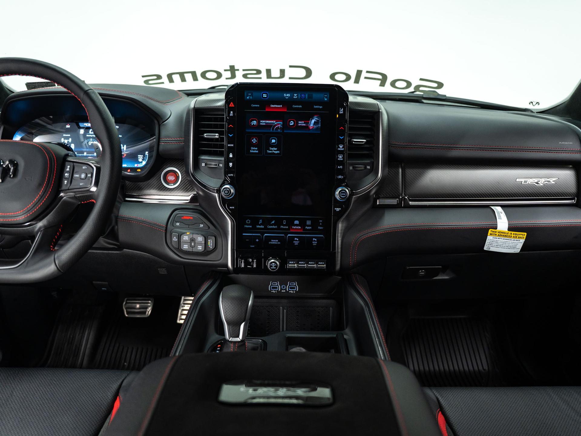 2027 RAM TRX SRT 4X4 in DIAMOND BLACK CRYSTAL PEARLCOAT, photo 30 of 57