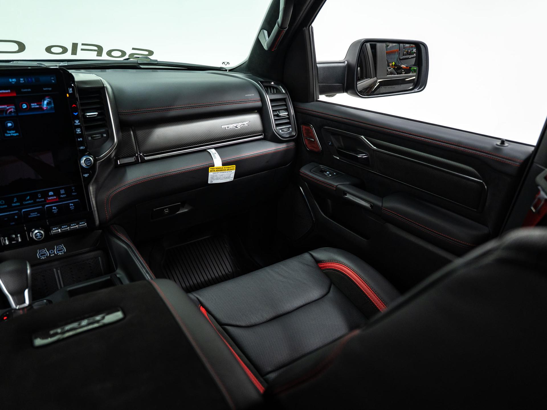 2027 RAM TRX SRT 4X4 in DIAMOND BLACK CRYSTAL PEARLCOAT, photo 36 of 57