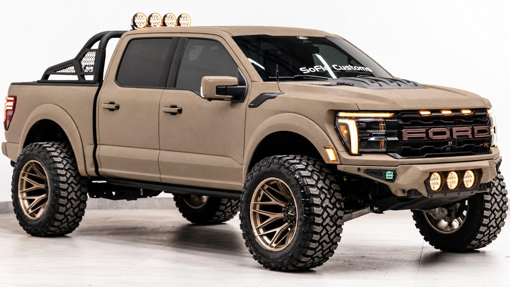 2026 FORD F-150 RAPTOR R in Tan, photo 6 of 20
